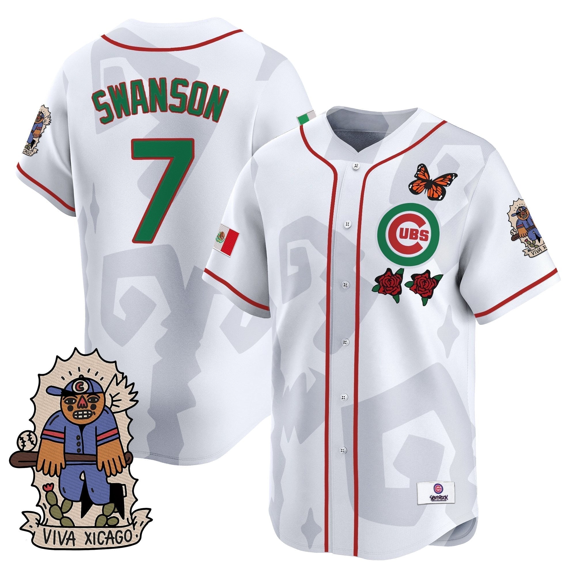 2025 CHC Mexican Heritage Vapor Premier Limited Jersey - Stitched