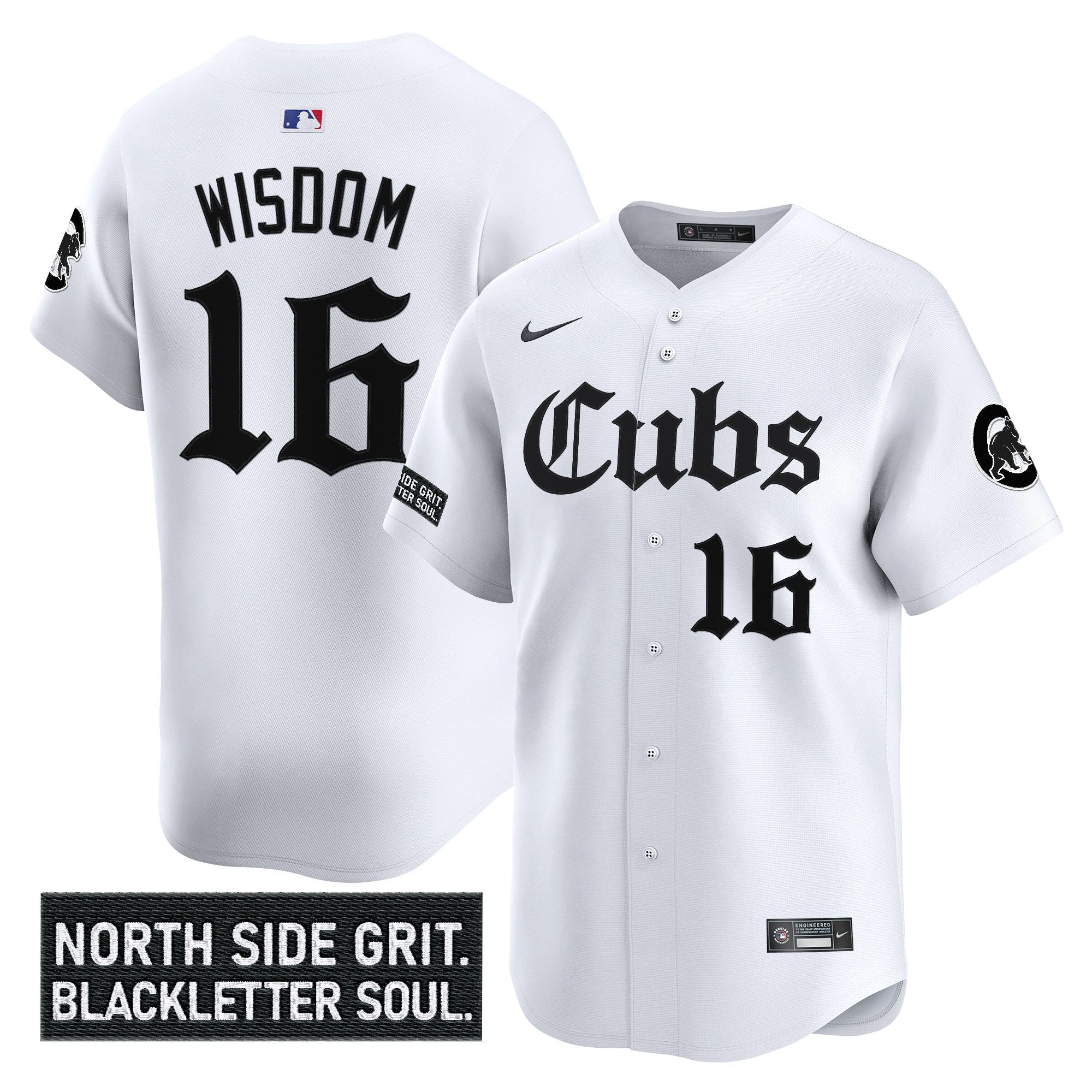 CHC 'Gothic North Side Edition' Vapor Premier Limited Men Jersey - All Stitched