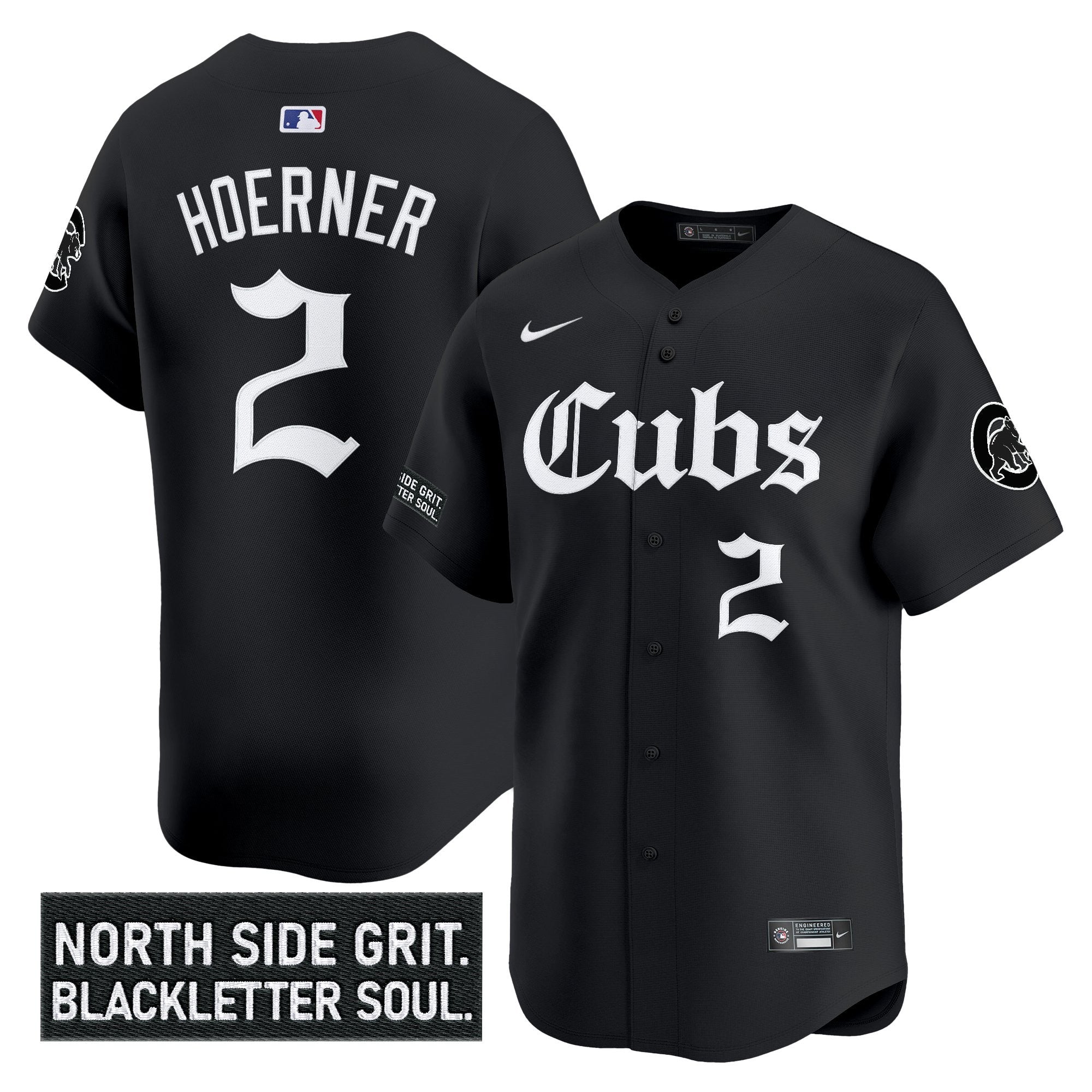 CHC 'Gothic North Side Edition' Vapor Premier Limited Jersey - All Stitched