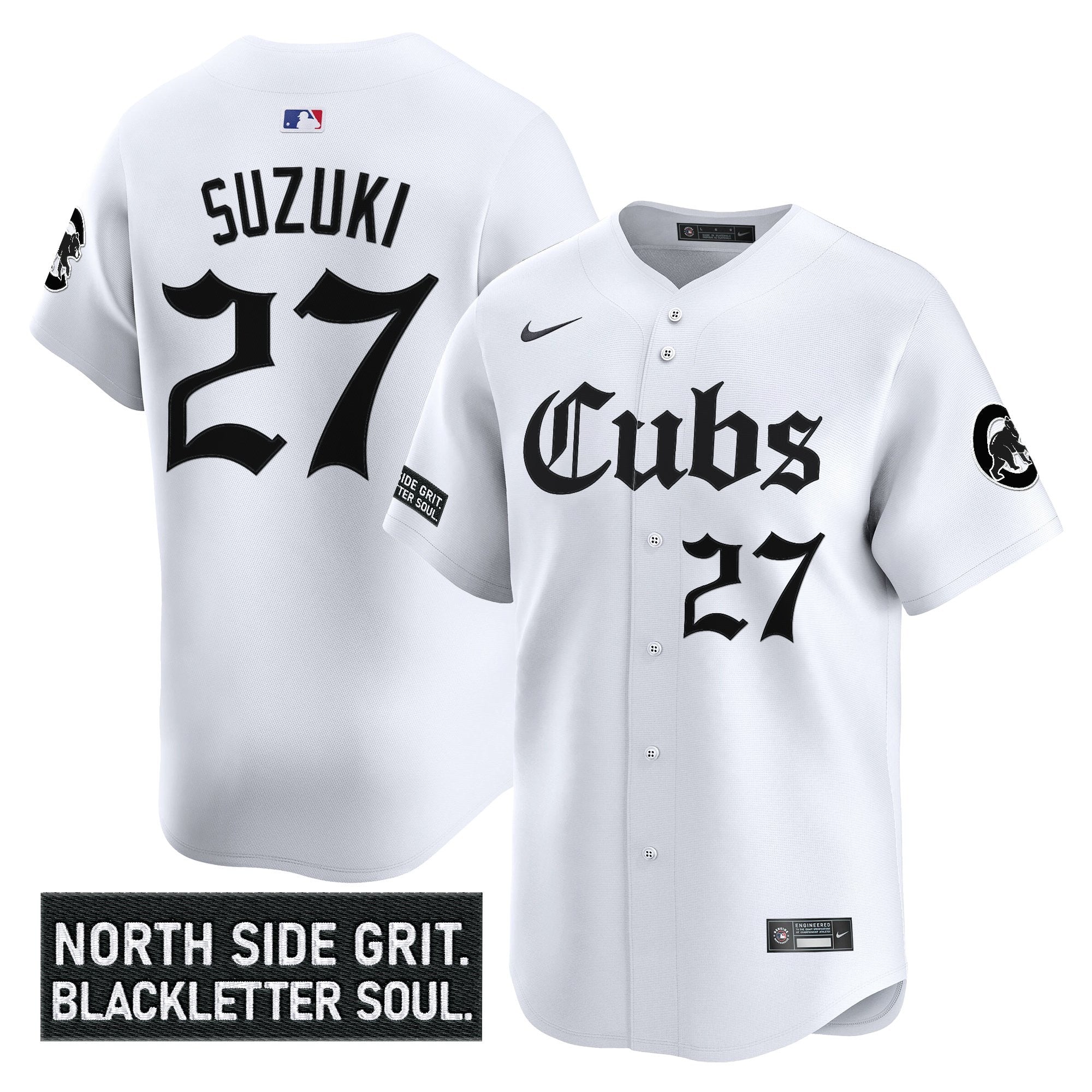 CHC 'Gothic North Side Edition' Vapor Premier Limited Men Jersey - All Stitched