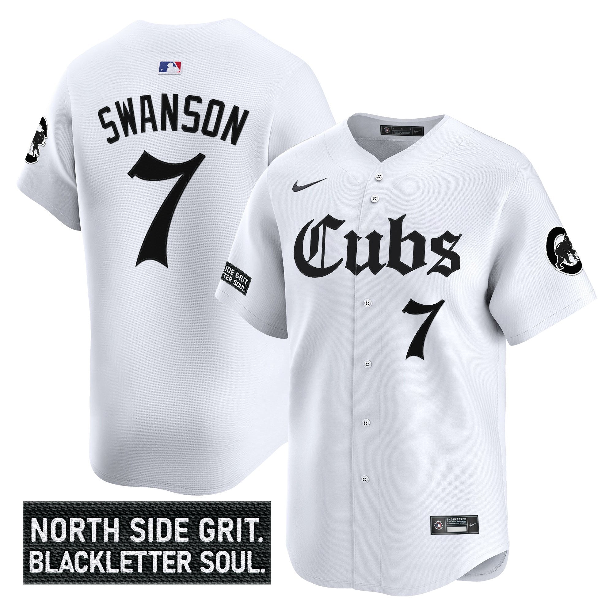 CHC 'Gothic North Side Edition' Vapor Premier Limited Men Jersey - All Stitched