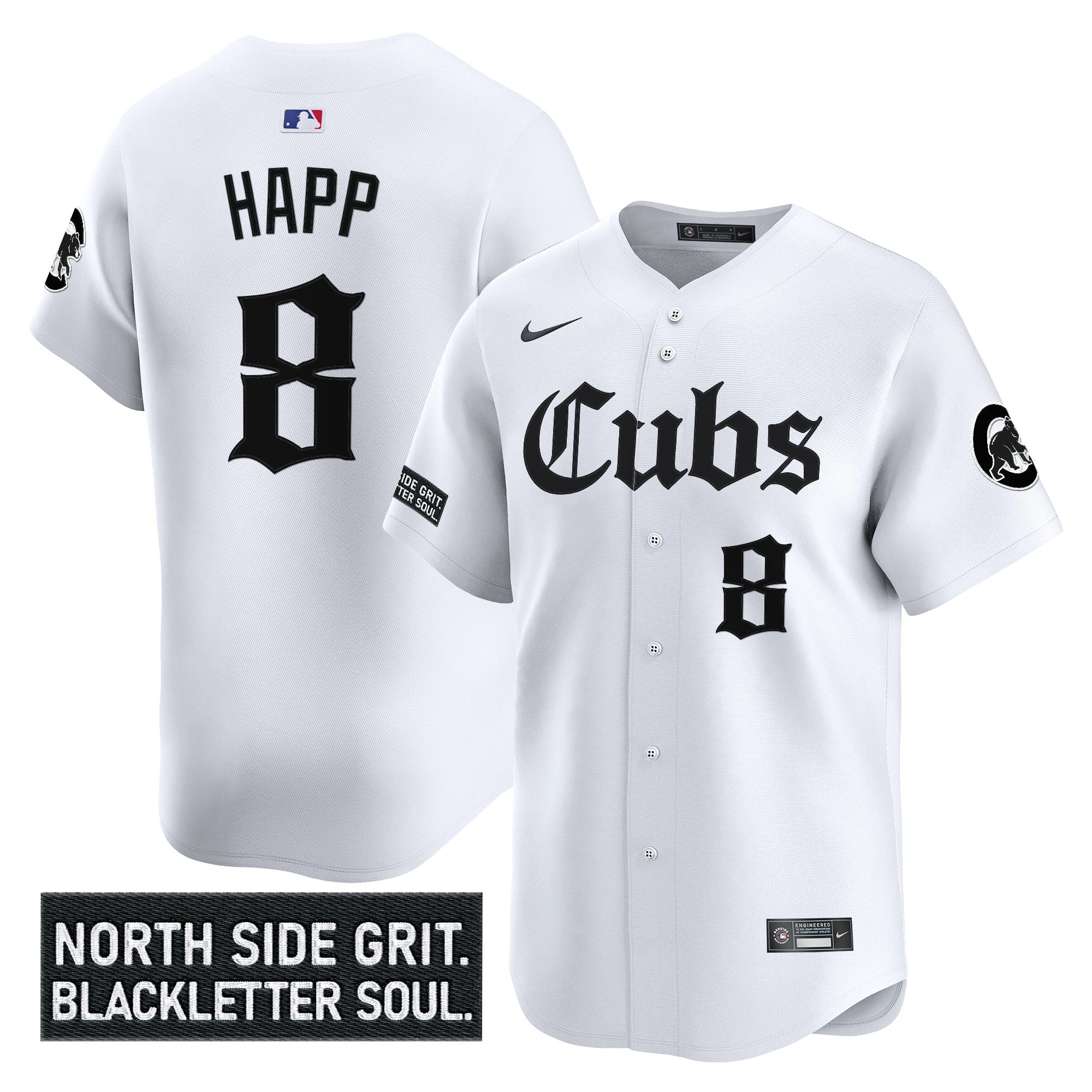 CHC 'Gothic North Side Edition' Vapor Premier Limited Men Jersey - All Stitched