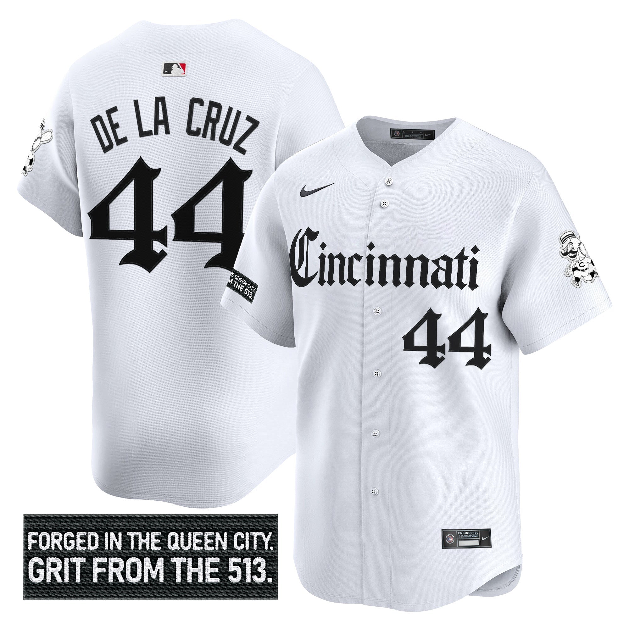 CIN 'Gothic Queen City Edition' Vapor Premier Limited Jersey - All Stitched
