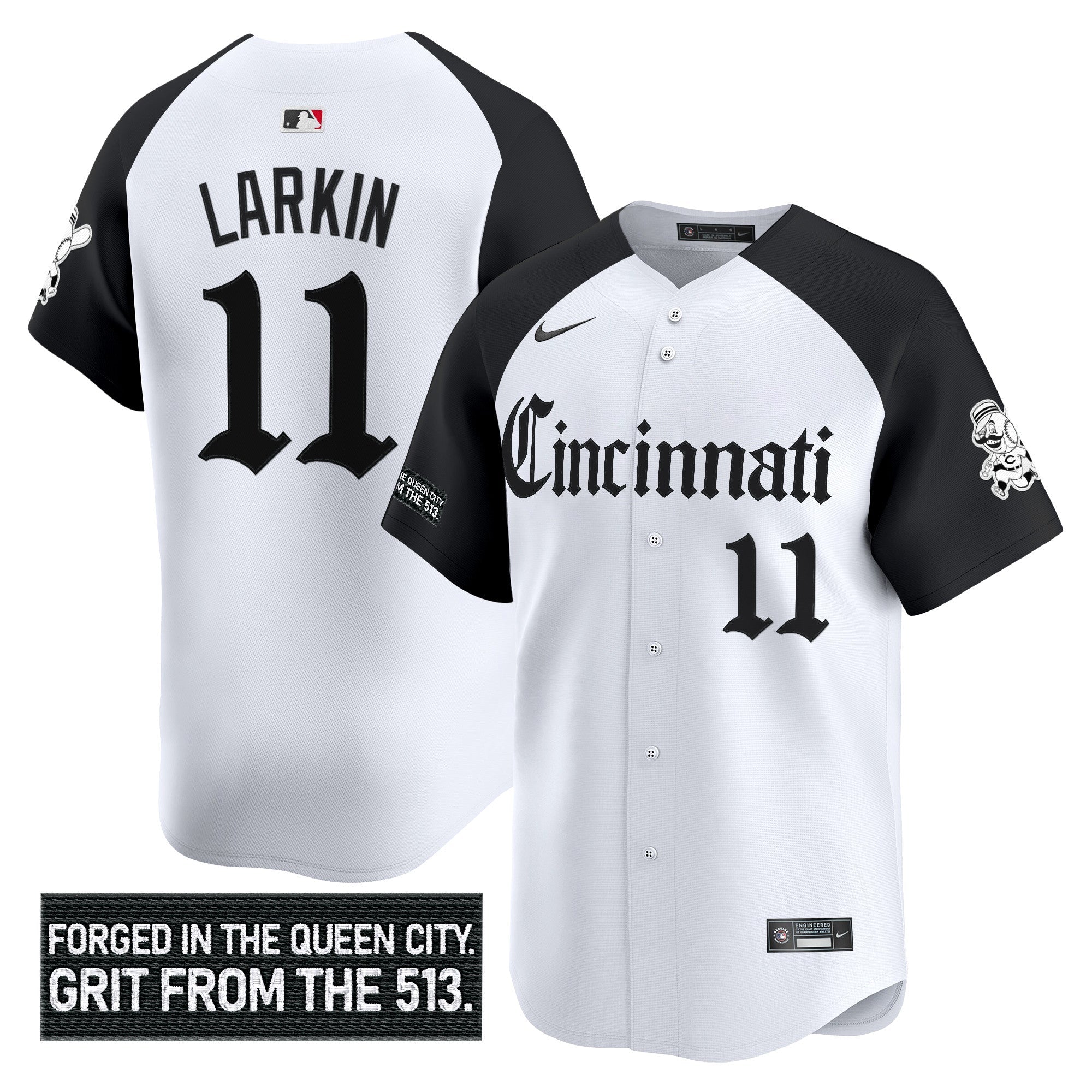 CIN 'Gothic Queen City Edition' Vapor Premier Limited Jersey - All Stitched