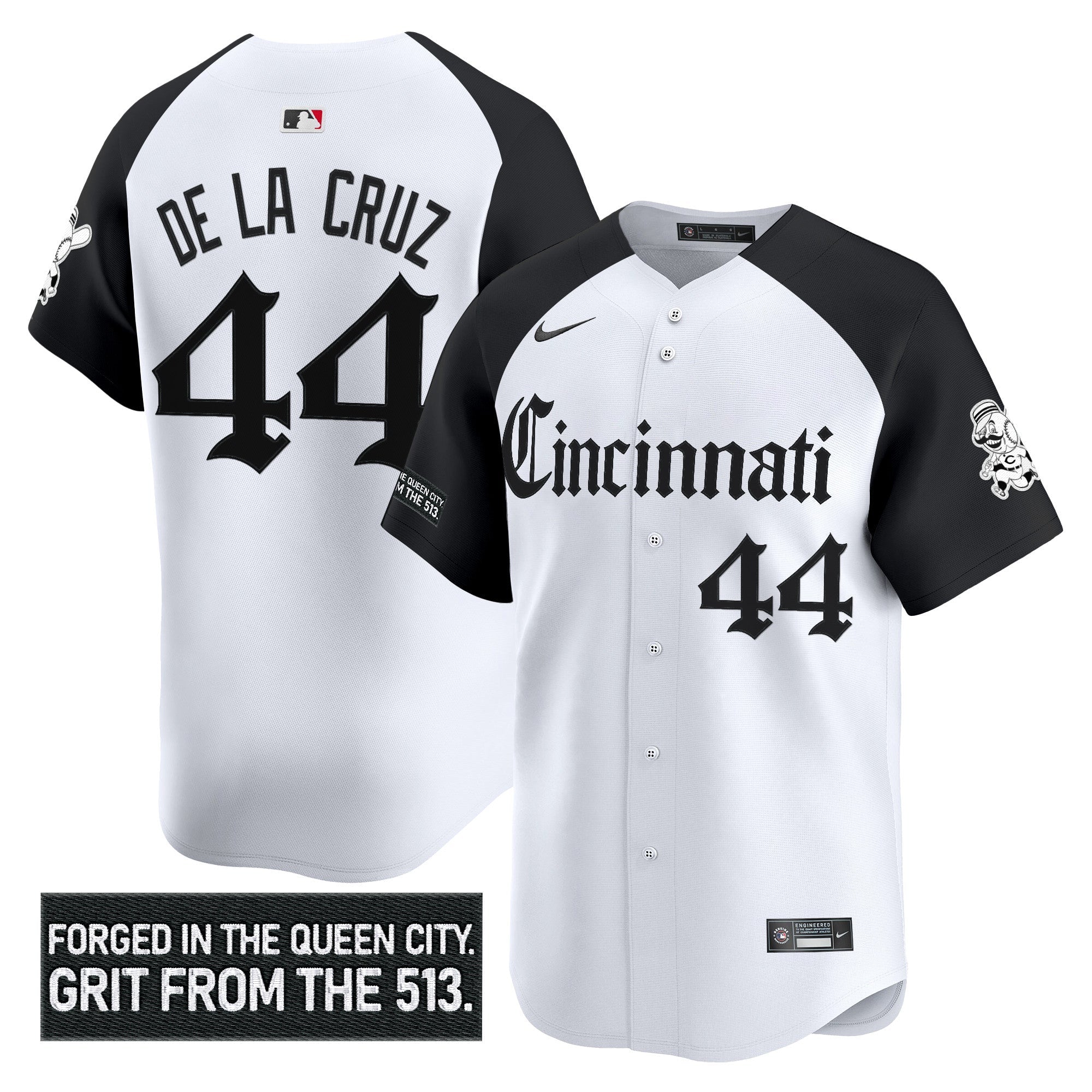 CIN 'Gothic Queen City Edition' Vapor Premier Limited Jersey - All Stitched