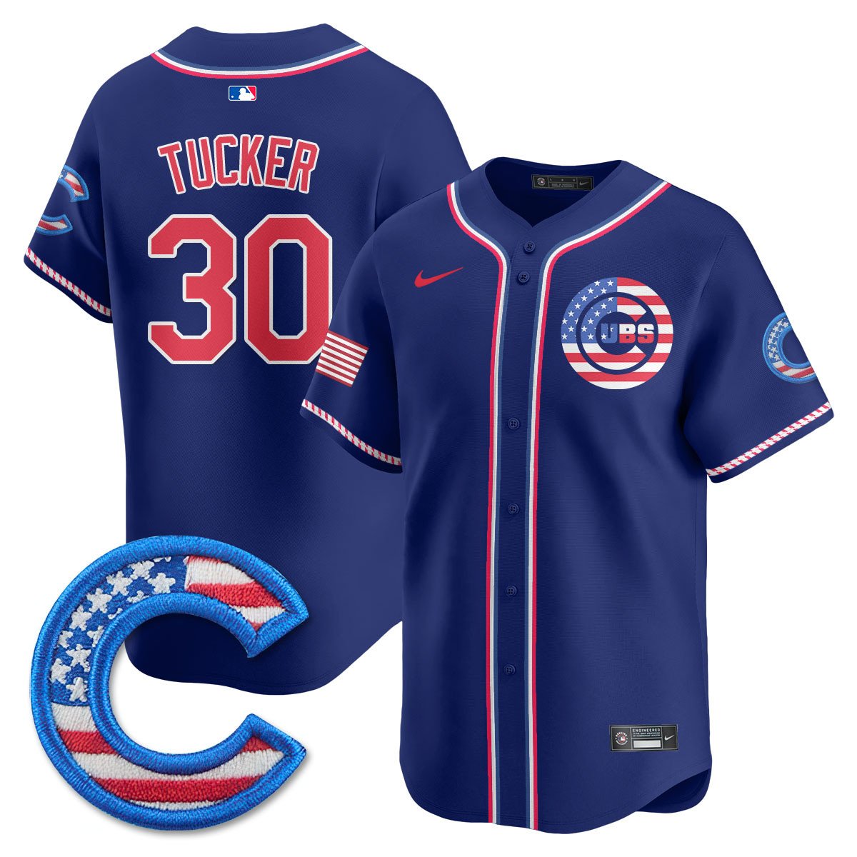 CHC 2025 Fourth of July Jersey - Stitched