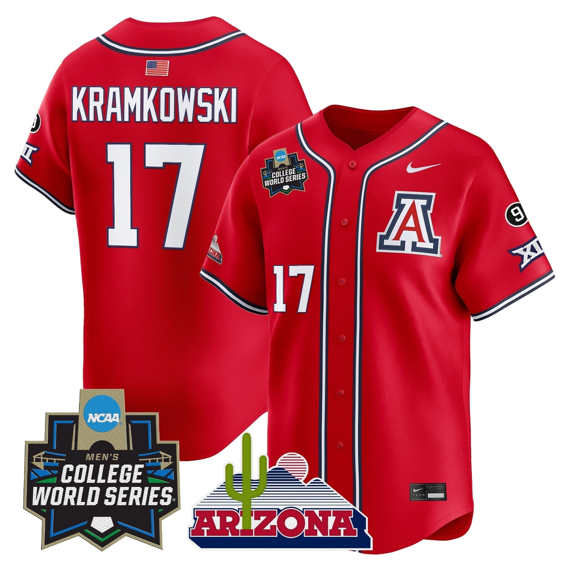 ARIZ 2025 World Series Vapor Premier Limited Jersey - Stitched