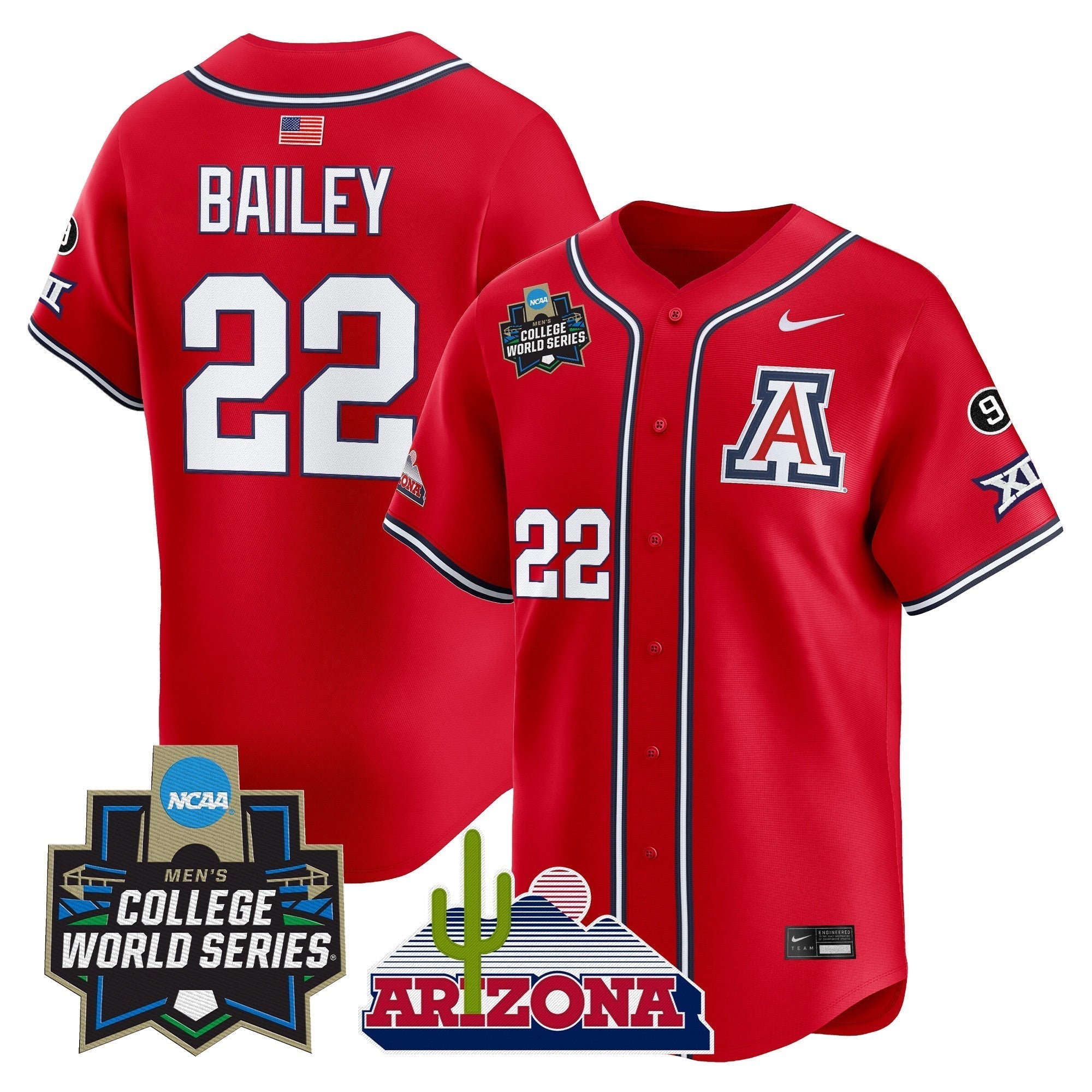 ARIZ 2025 World Series Vapor Premier Limited Jersey - Stitched