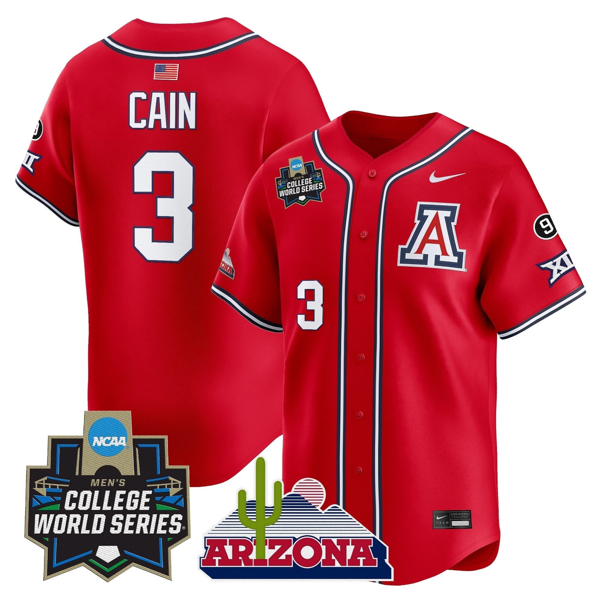 ARIZ 2025 World Series Vapor Premier Limited Jersey - Stitched