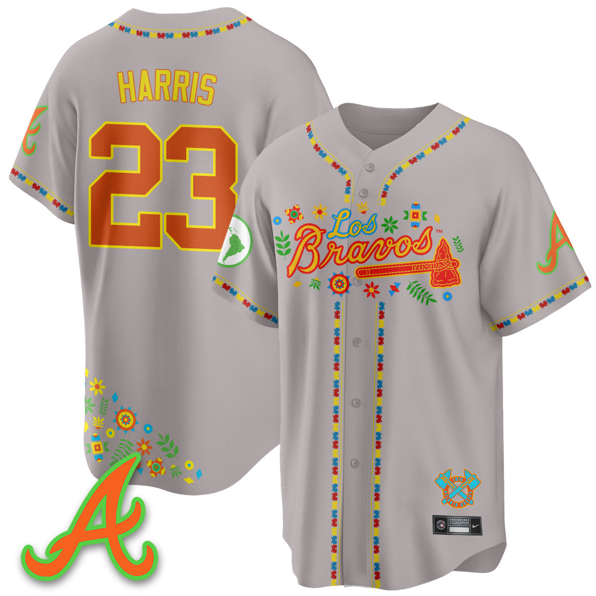 ATL 2025 "Los Bravos" Jersey - Stitched