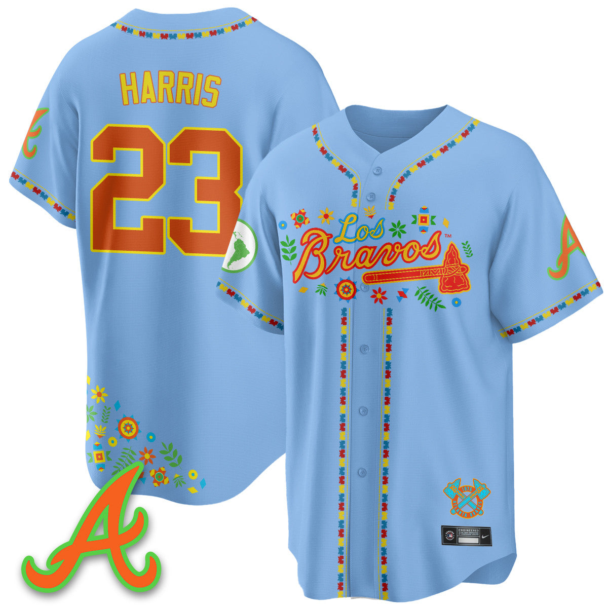 ATL 2025 "Los Bravos" Jersey - Stitched