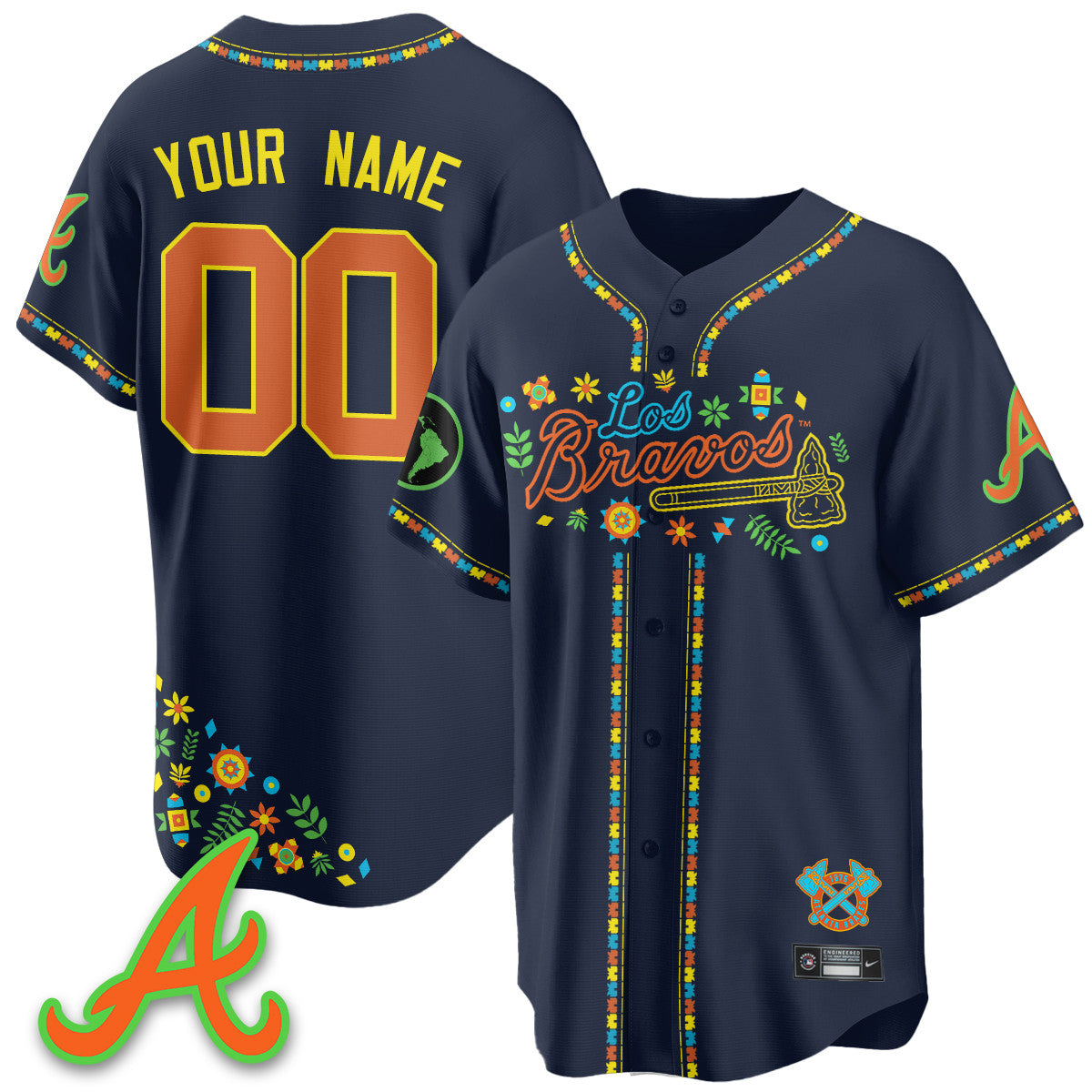 ATL 2025 "Los Bravos" Jersey - Stitched