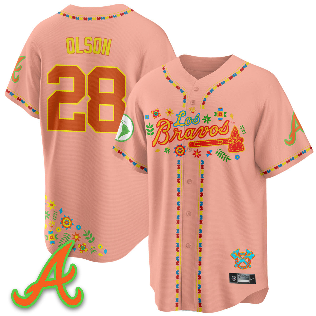 ATL 2025 "Los Bravos" Jersey - Stitched