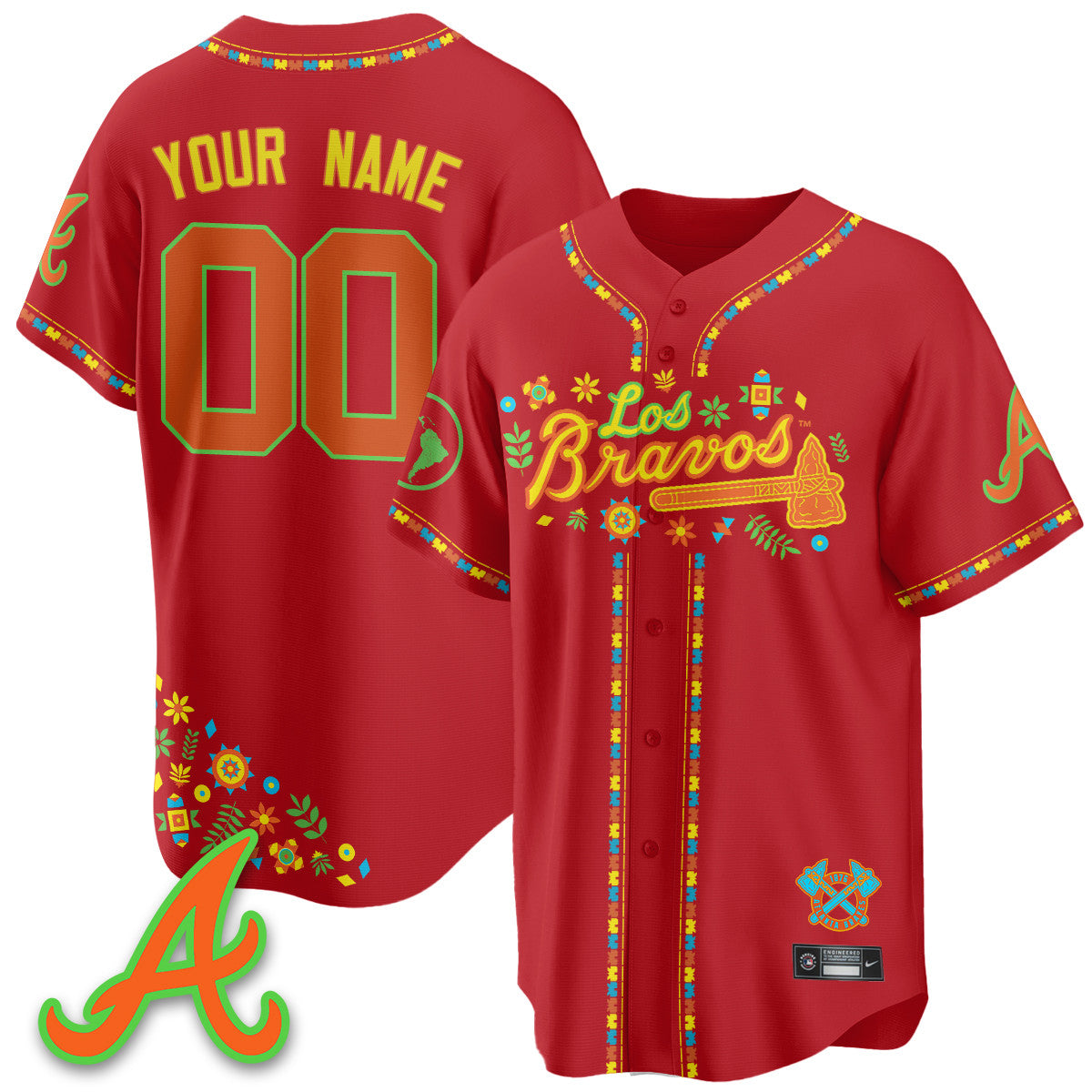 ATL 2025 "Los Bravos" Jersey - Stitched