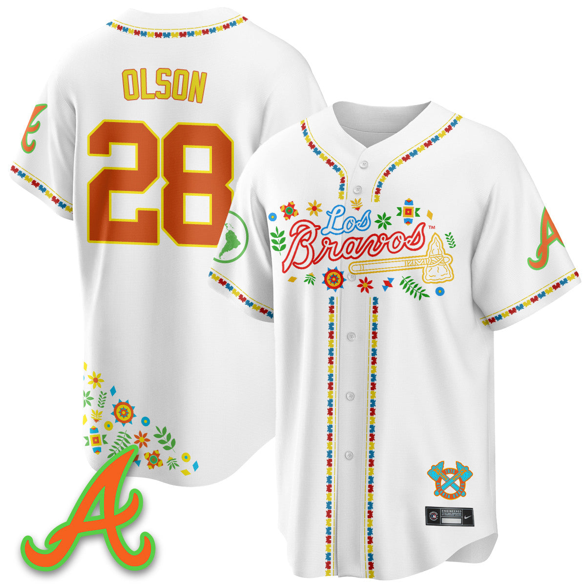 ATL 2025 "Los Bravos" Jersey - Stitched