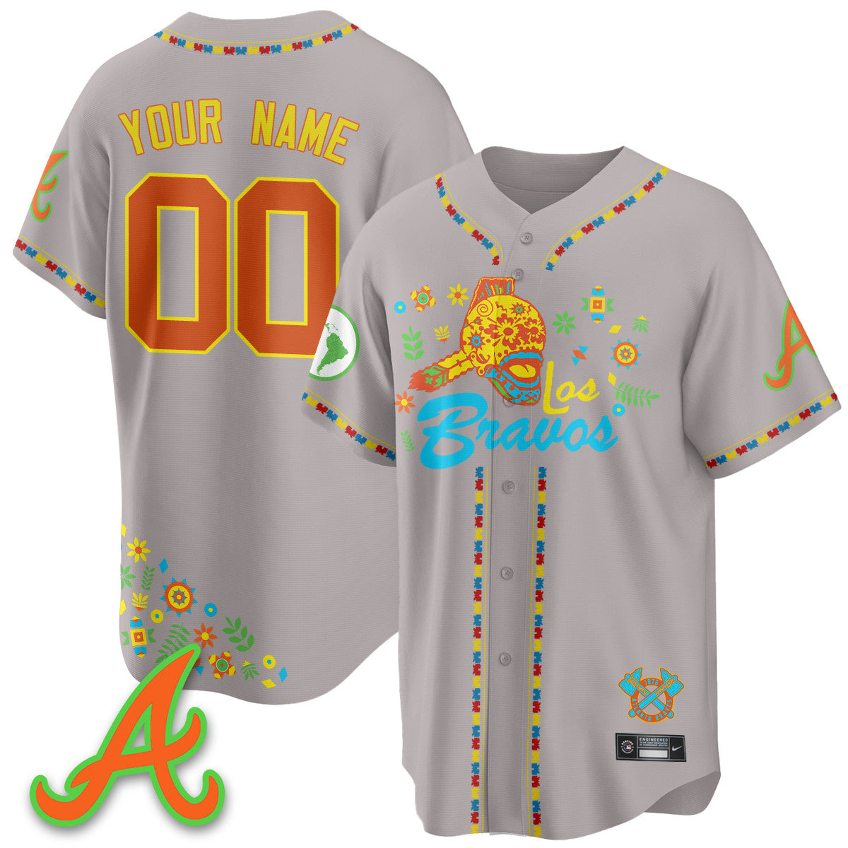 ATL 2025 "Los Bravos" Jersey V2 - Stitched