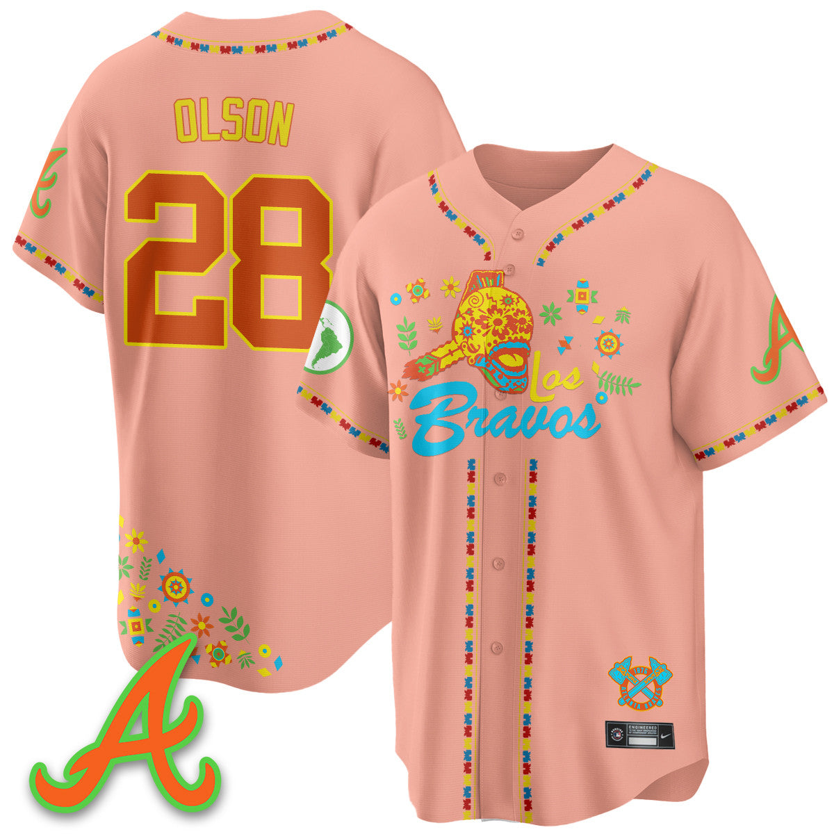ATL 2025 "Los Bravos" Jersey V2 - Stitched