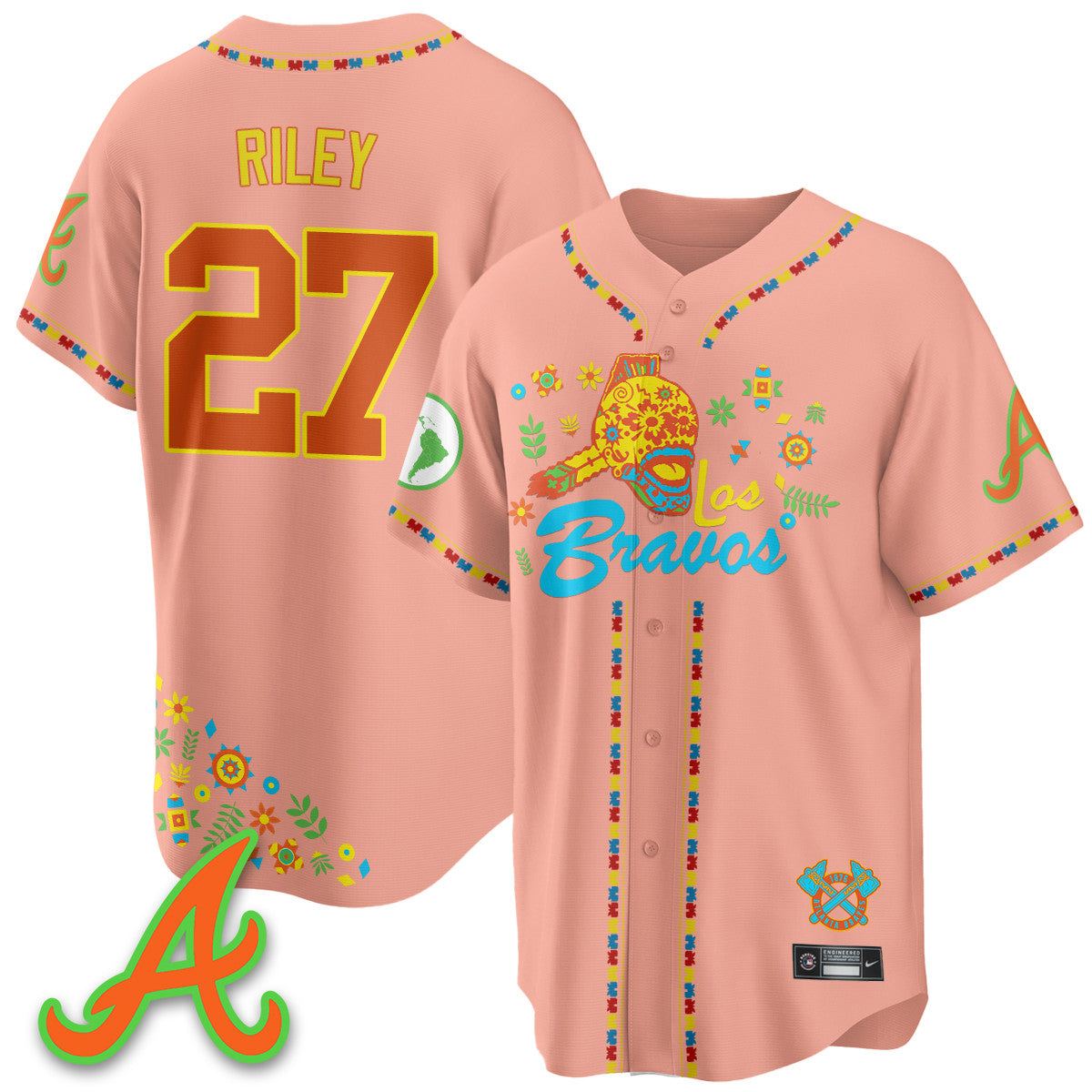 ATL 2025 "Los Bravos" Jersey V2 - Stitched