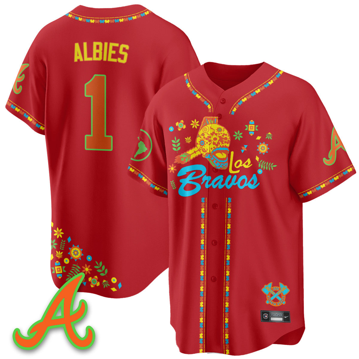 ATL 2025 "Los Bravos" Jersey V2 - Stitched