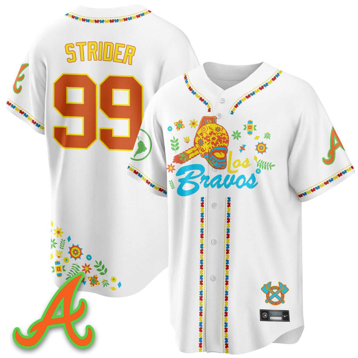 ATL 2025 "Los Bravos" Jersey V2 - Stitched