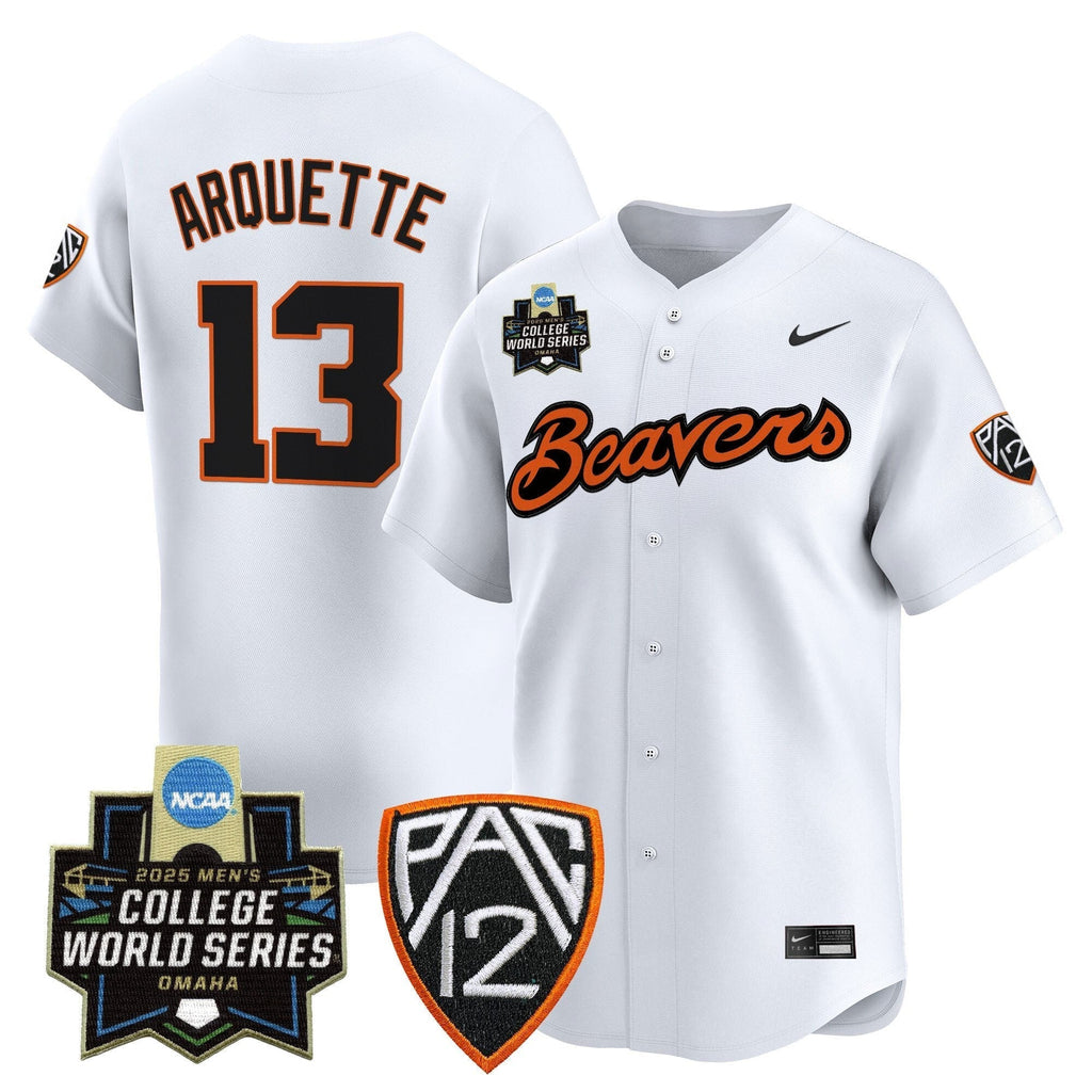 Oregon State Beavers 2025 World Series Vapor Premier Limited Jersey - Stitched