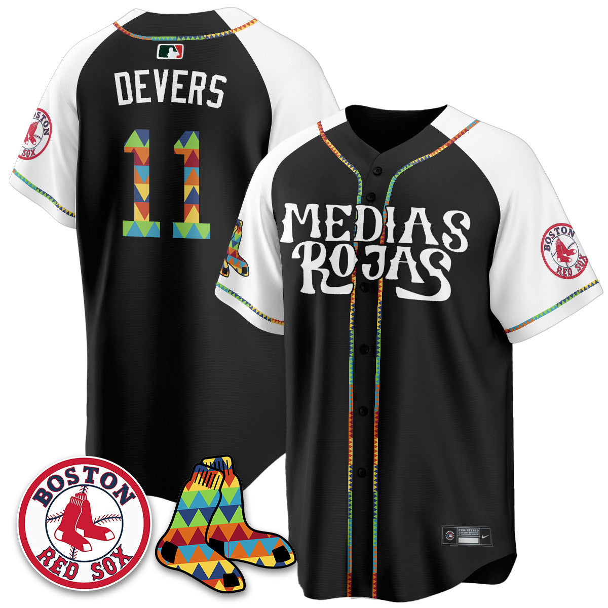 BOS "Medias Rojas" Limited Jersey - Stitched