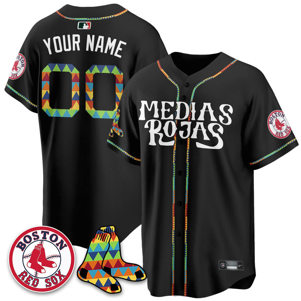 BOS "Medias Rojas" Limited Jersey - Stitched