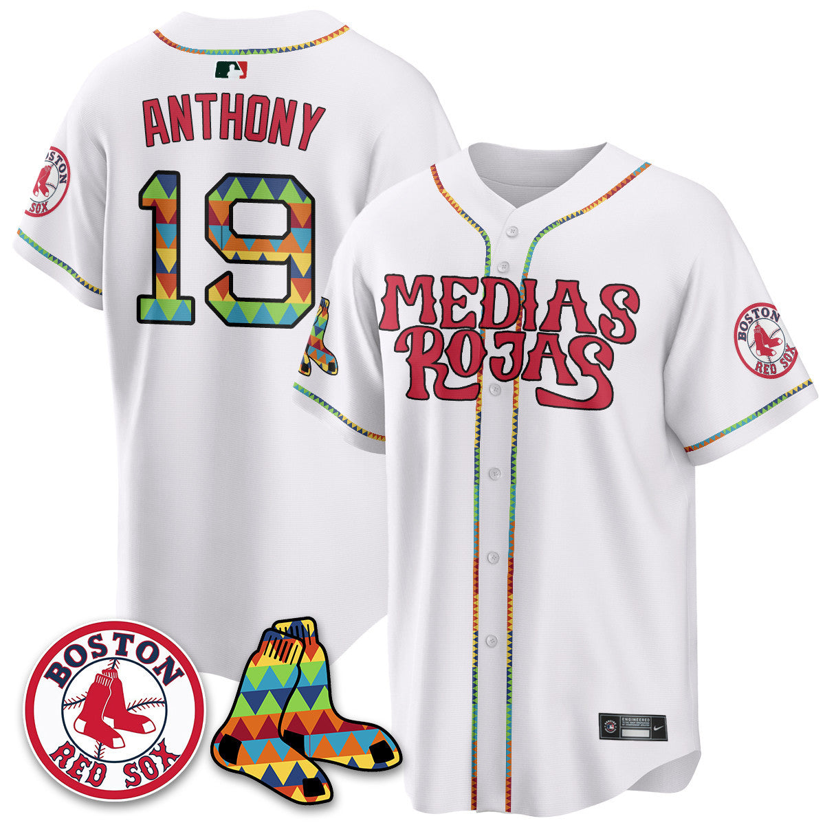 BOS "Medias Rojas" Limited Jersey - Stitched