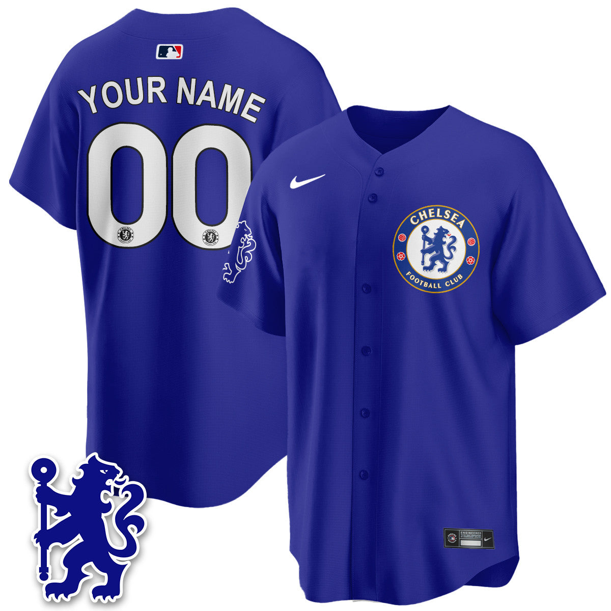 Chelsea 2025 Soccer x Baseball Limited Jersey - Stitched