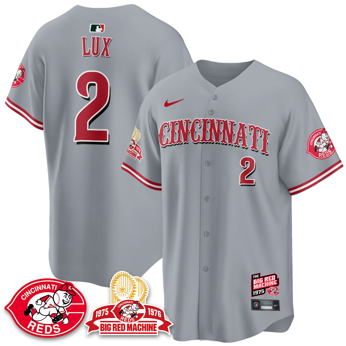 CIN Big Red Machine 50th Anniversary Jersey - Stitched