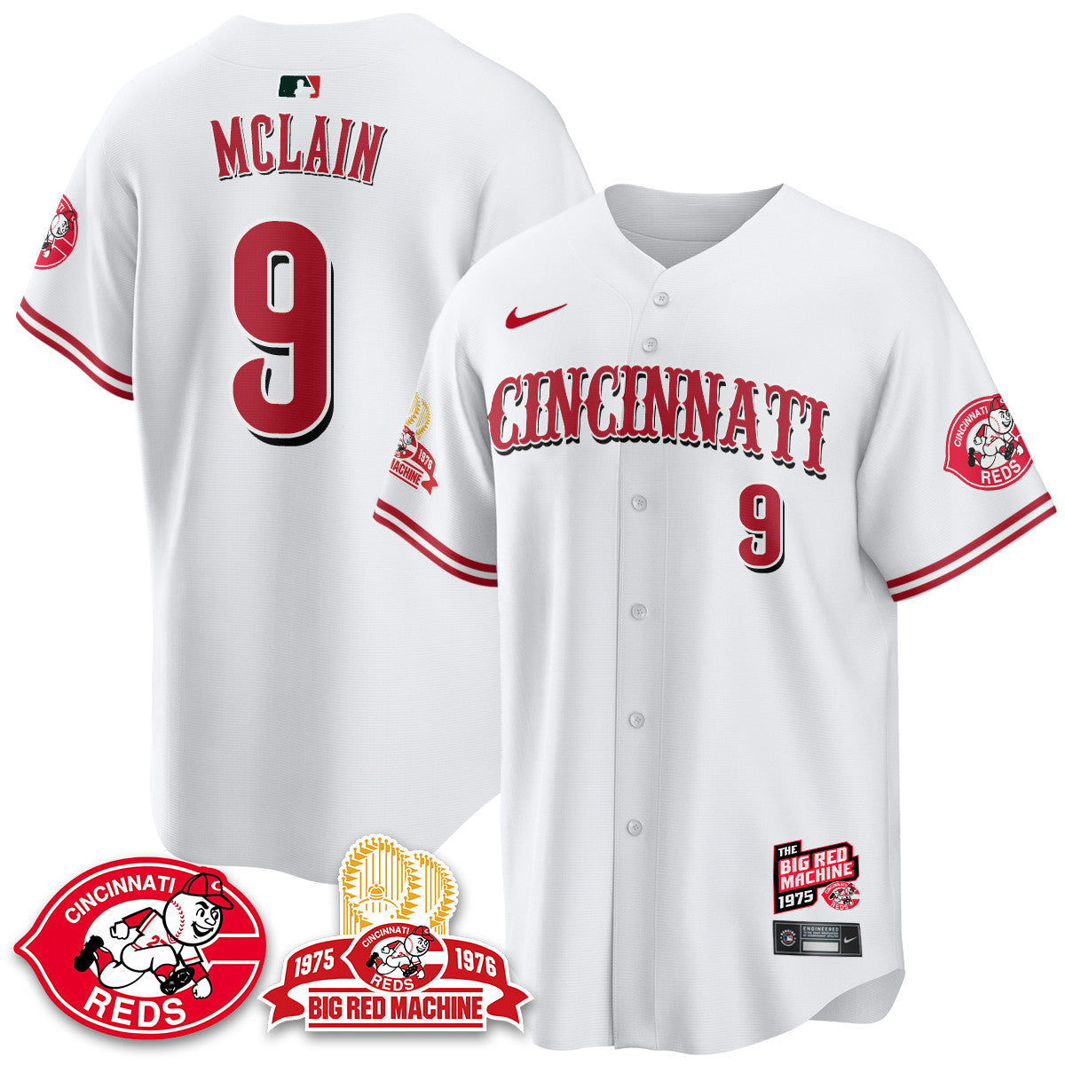 CIN Big Red Machine 50th Anniversary Jersey - Stitched