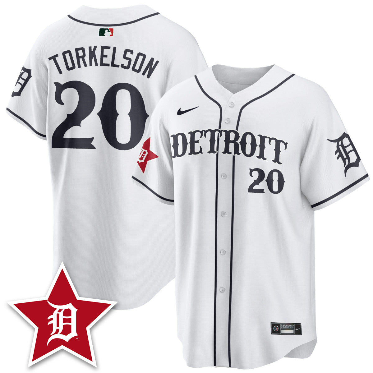 DET Black In Baseball Style Limited Jersey - Stitched