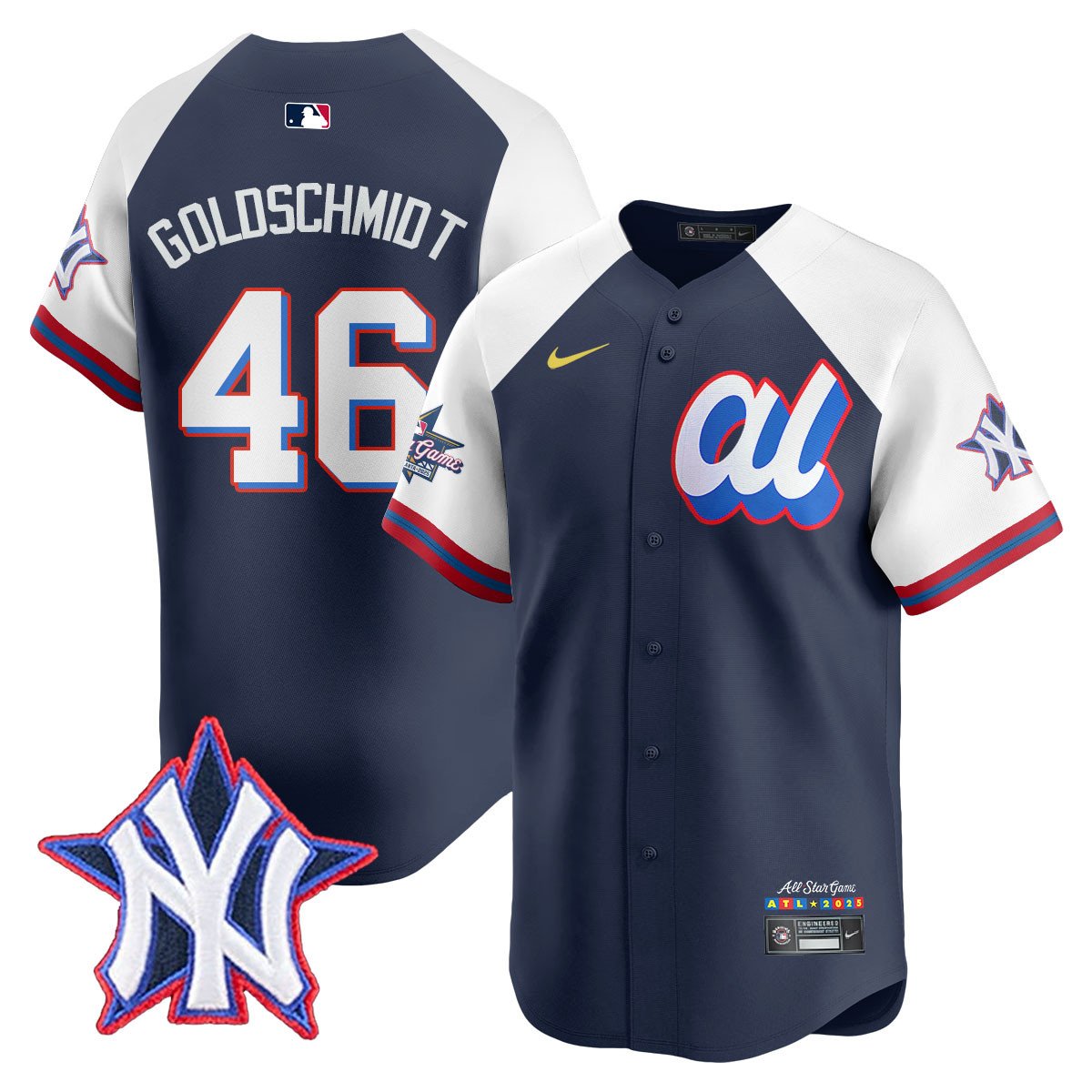 American League 2025 MLB All-Star Jersey - Stitched
