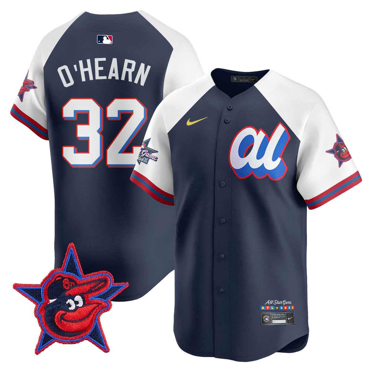 American League 2025 MLB All-Star Jersey - Stitched