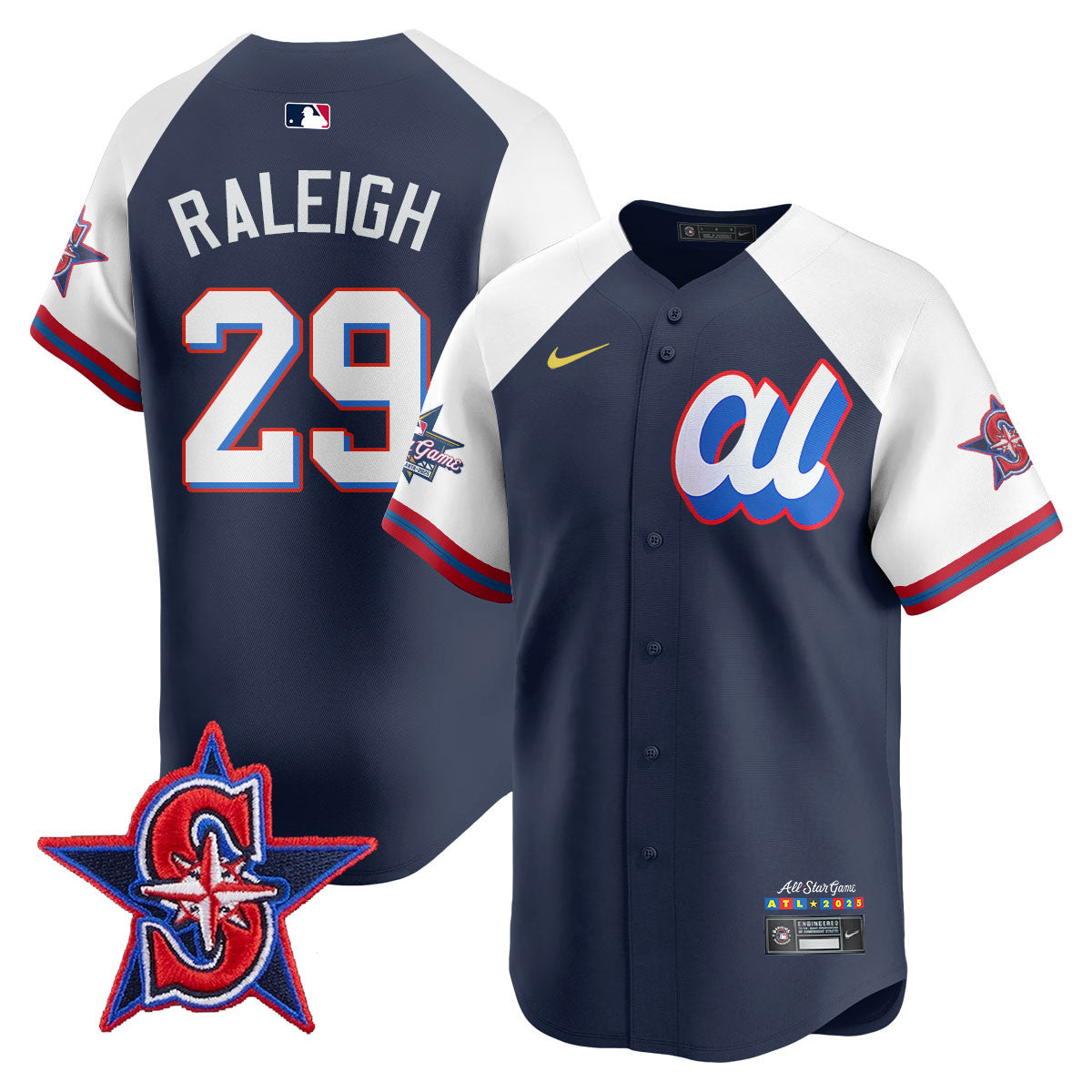 American League 2025 MLB All-Star Jersey - Stitched