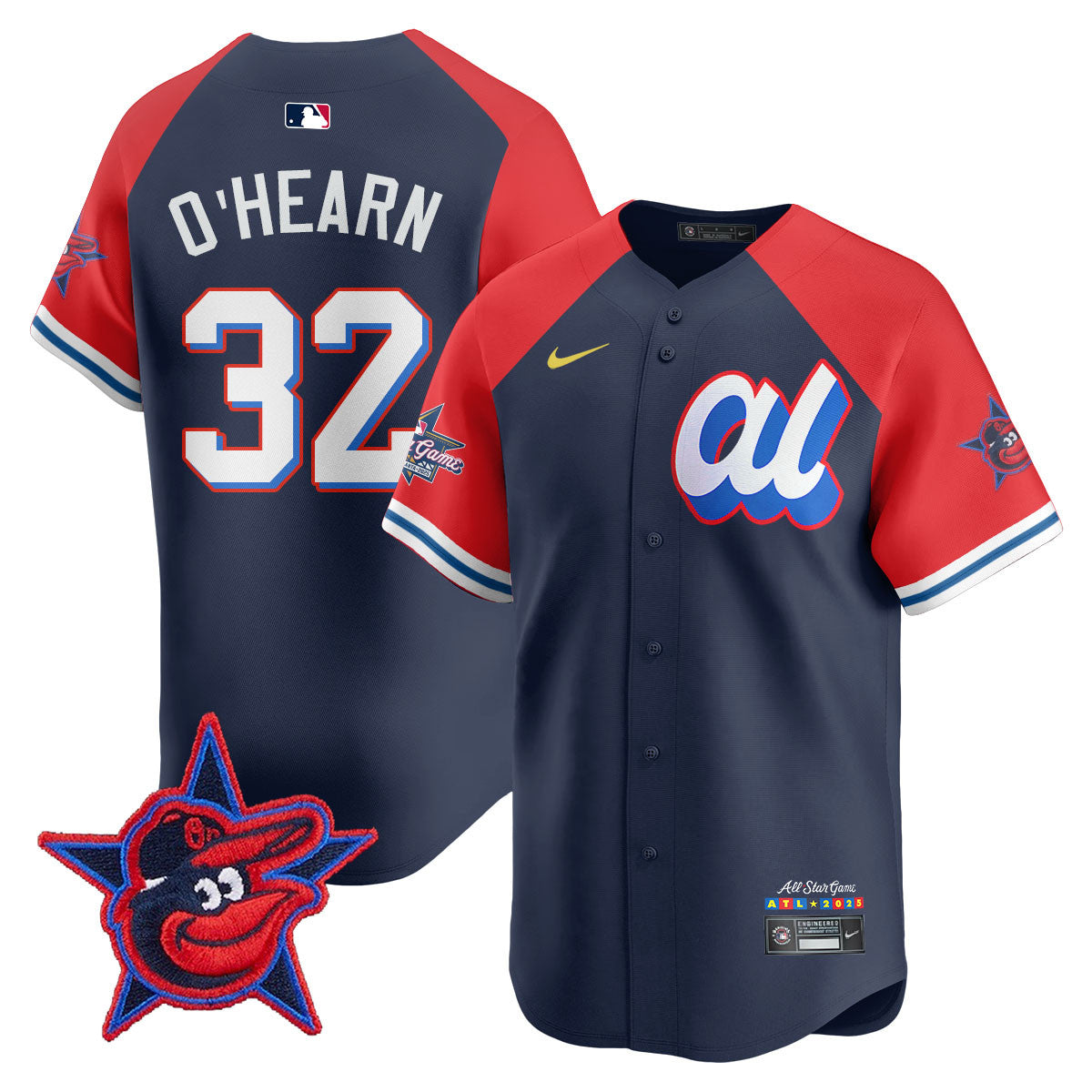 American League 2025 MLB All-Star Jersey - Stitched