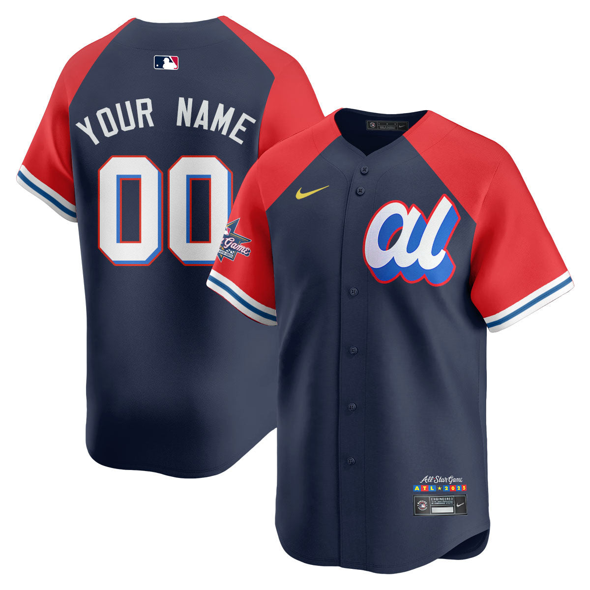 American League 2025 MLB All-Star Jersey - Stitched