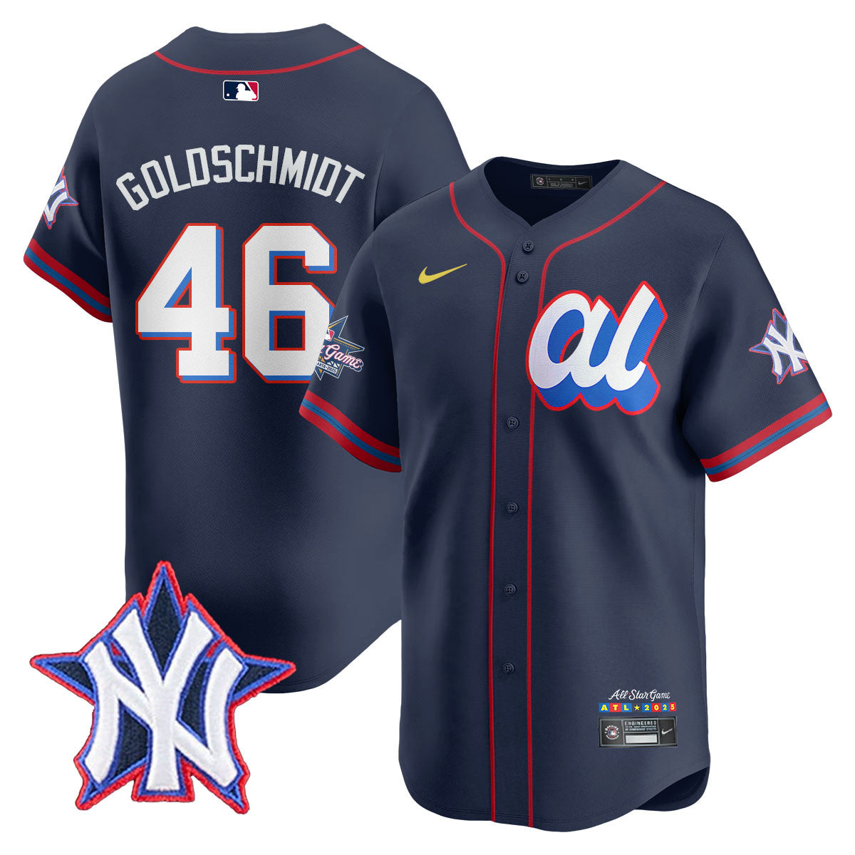 American League 2025 MLB All-Star Jersey - Stitched