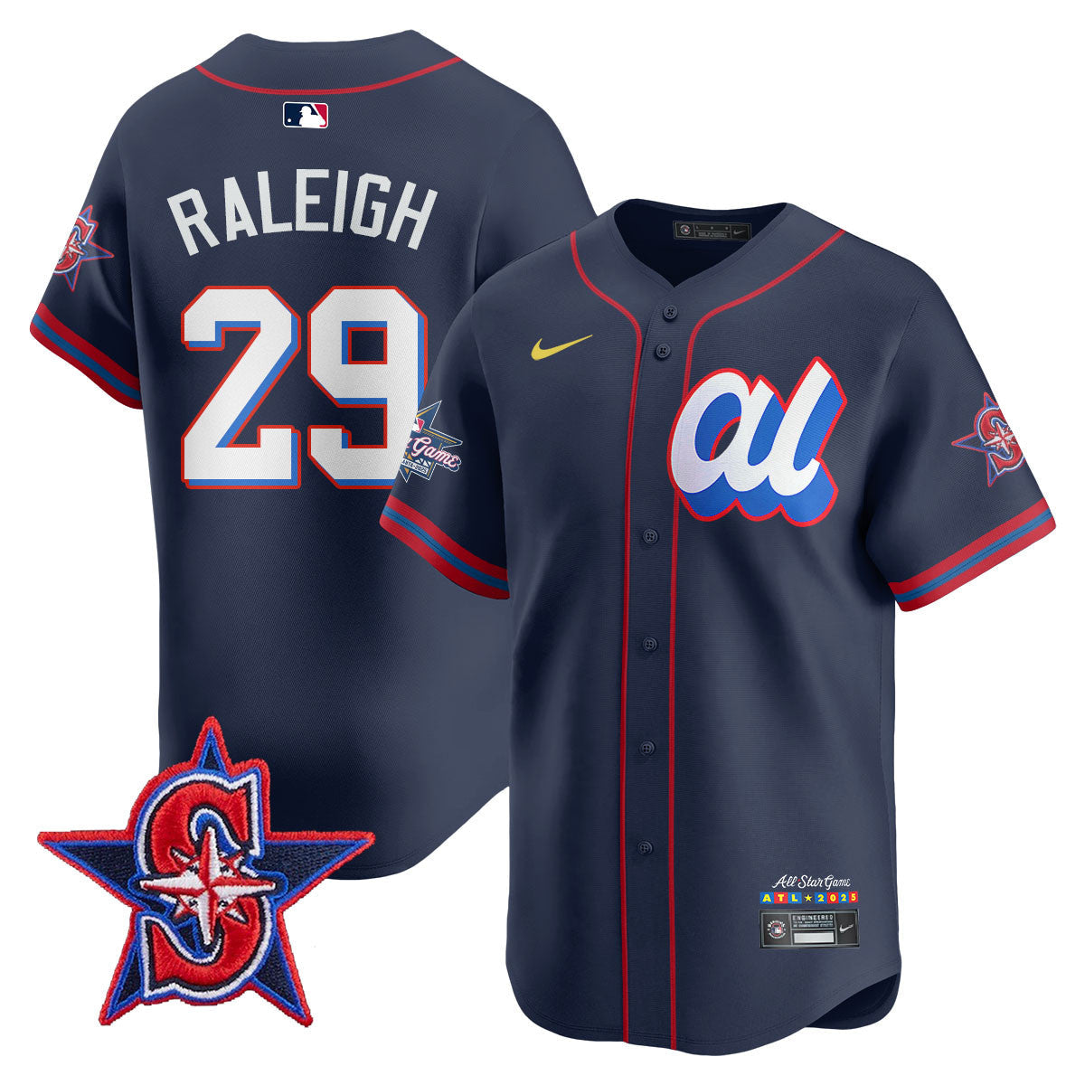 American League 2025 MLB All-Star Jersey - Stitched