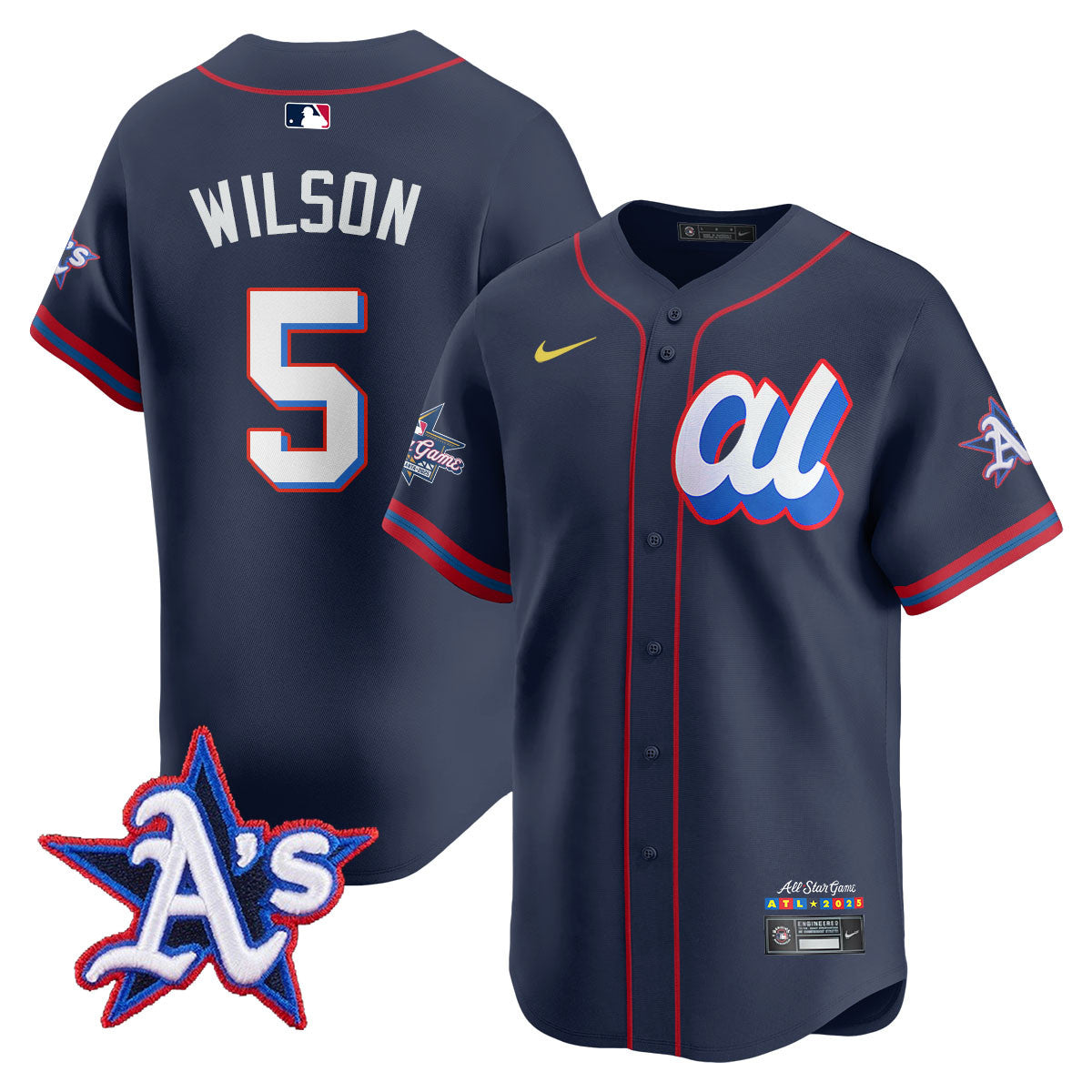 American League 2025 MLB All-Star Jersey - Stitched