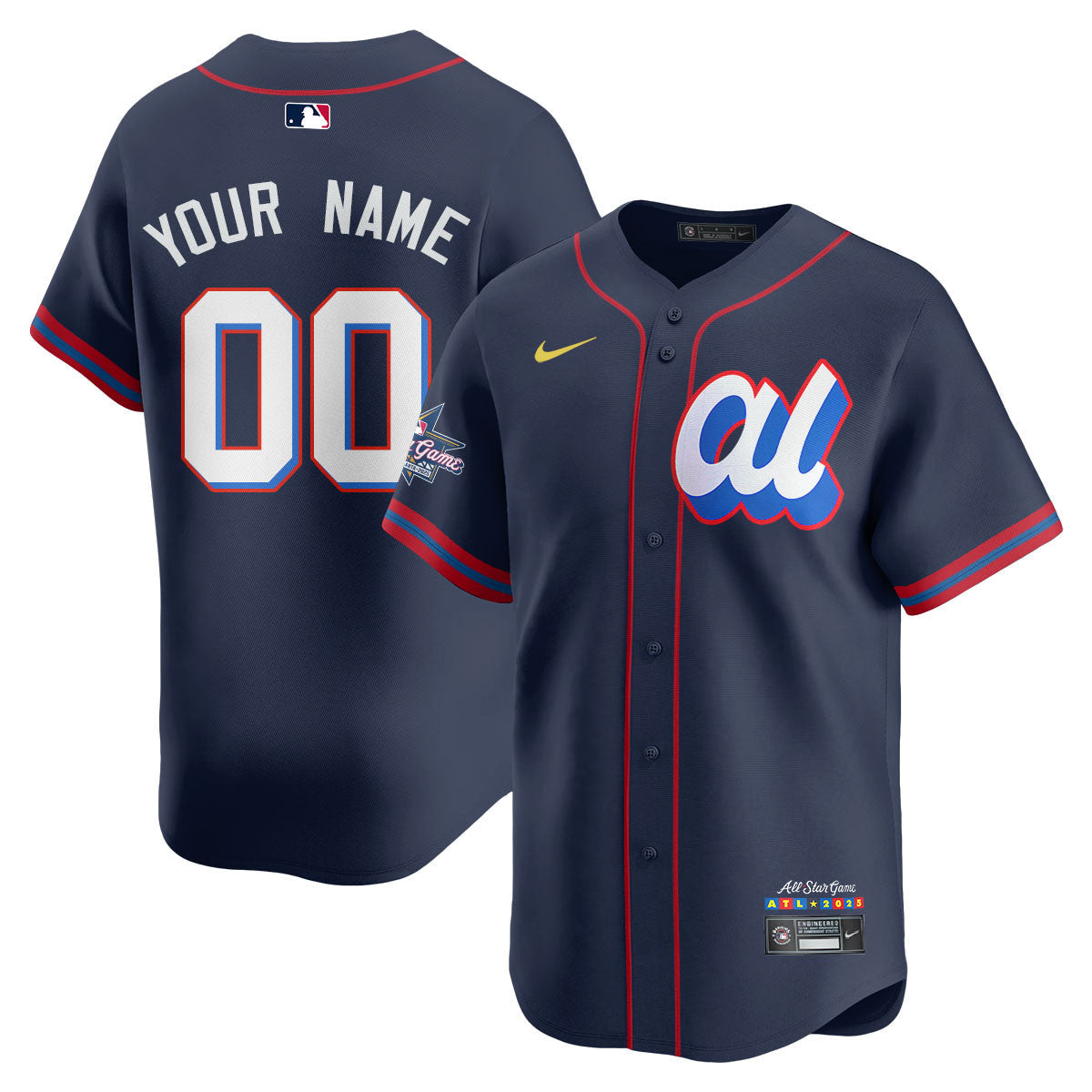 American League 2025 MLB All-Star Jersey - Stitched