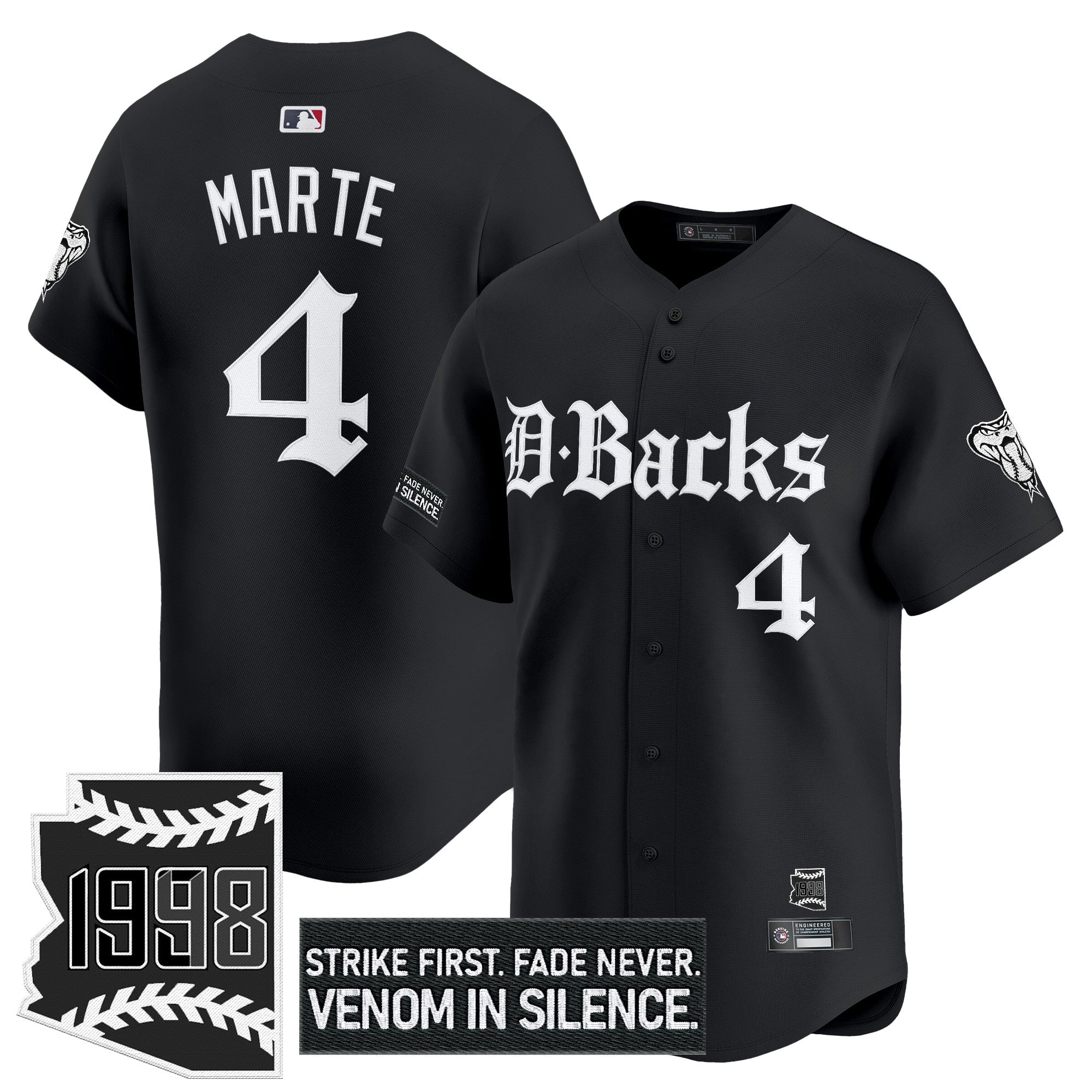ARI 'Gothic Desert Fang Edition' Vapor Premier Limited Jersey V2 - Stitched