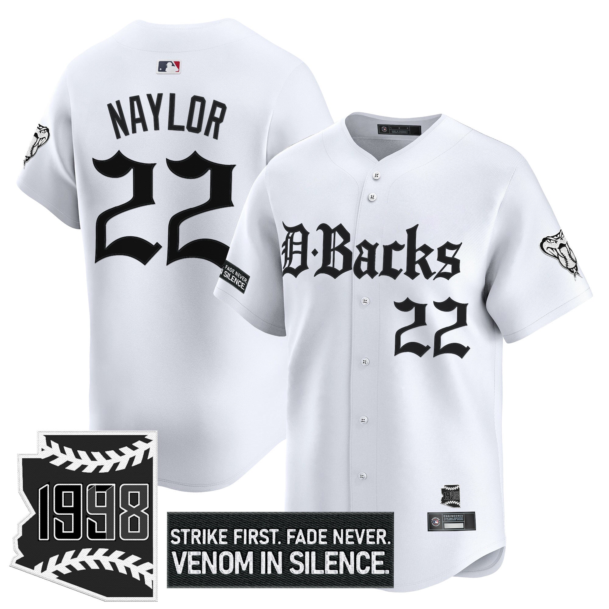 ARI 'Gothic Desert Fang Edition' Vapor Premier Limited Jersey V2 - Stitched