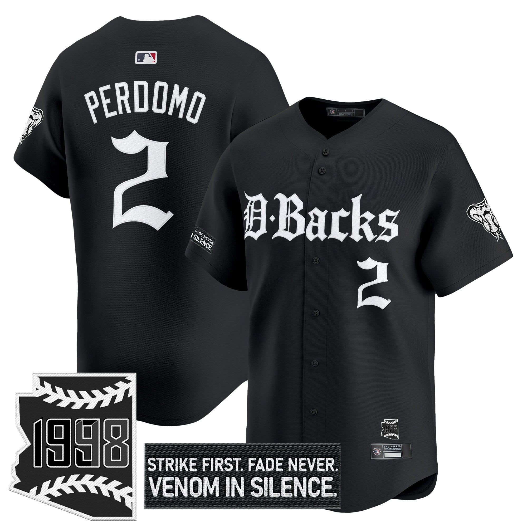 ARI 'Gothic Desert Fang Edition' Vapor Premier Limited Jersey V2 - Stitched