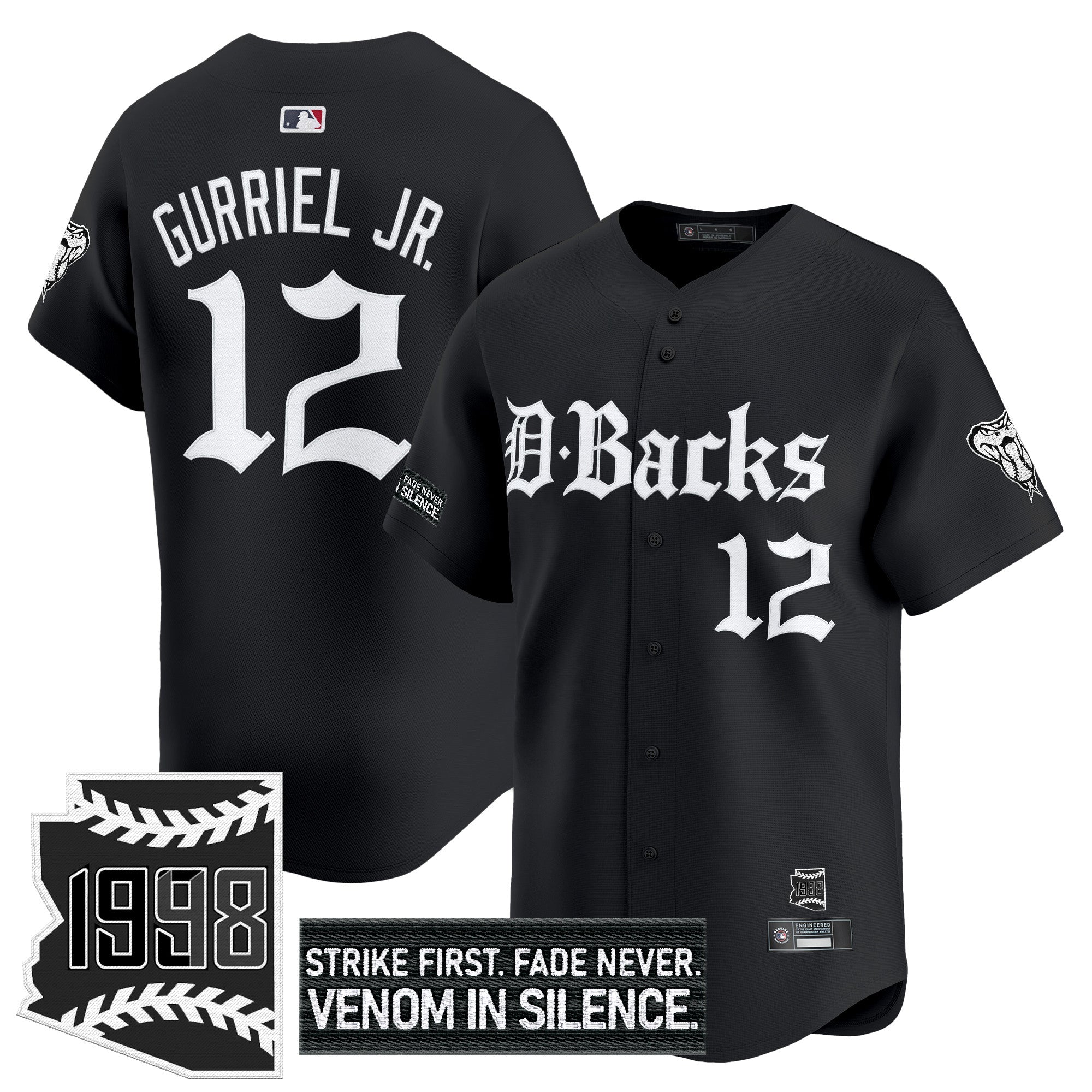 ARI 'Gothic Desert Fang Edition' Vapor Premier Limited Jersey V2 - Stitched