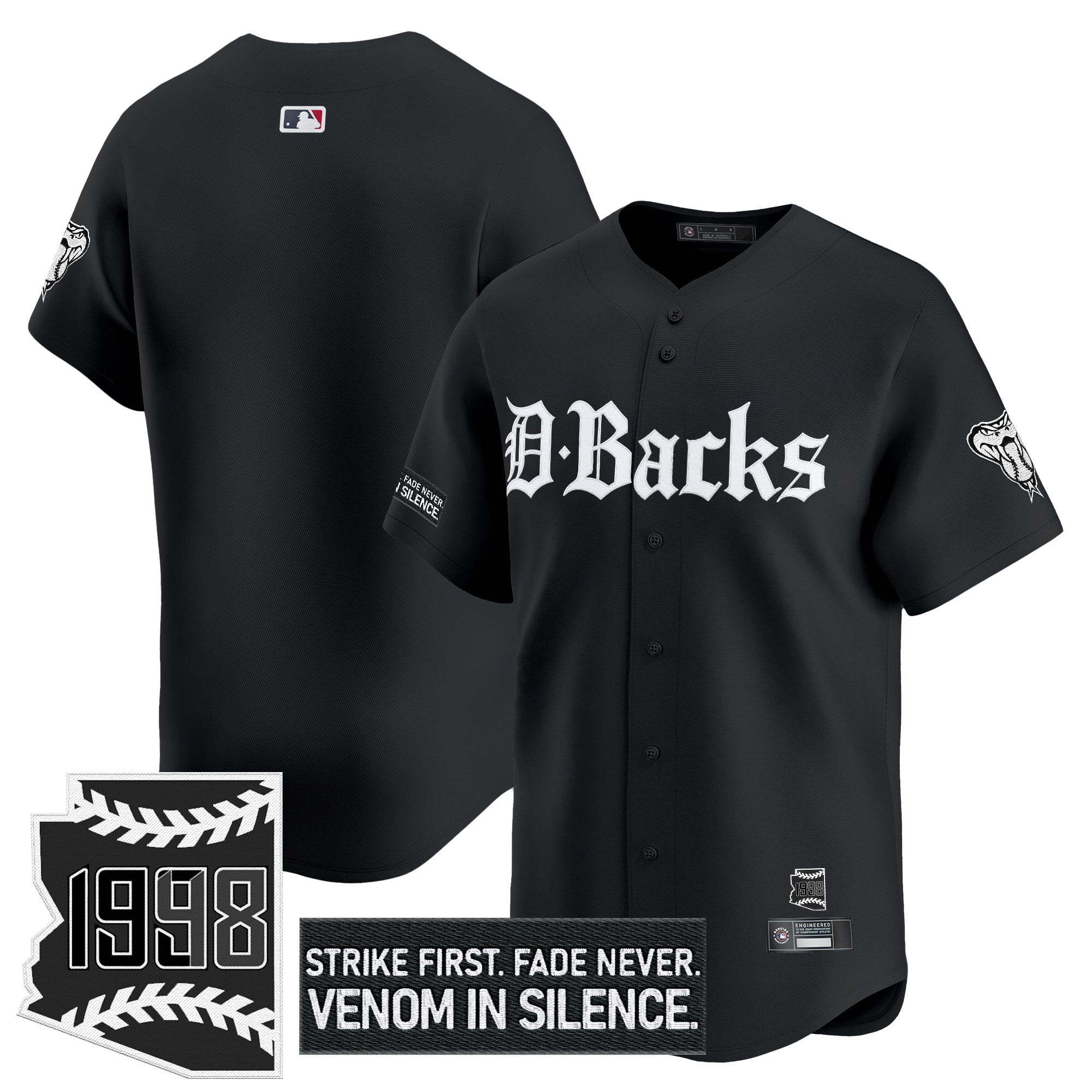 ARI 'Gothic Desert Fang Edition' Vapor Premier Limited Jersey V2 - Stitched
