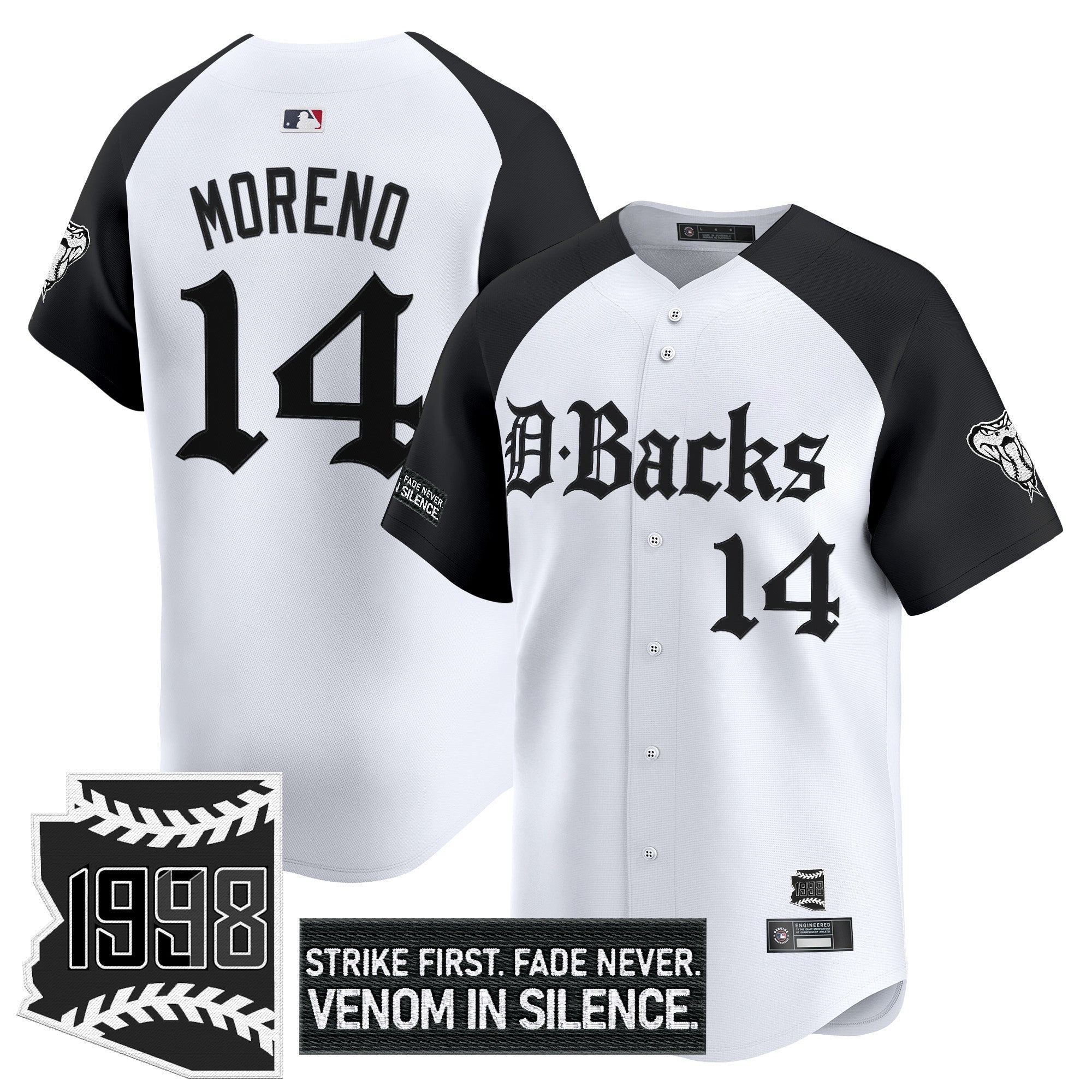 ARI 'Gothic Desert Fang Edition' Vapor Premier Limited Jersey V2 - Stitched