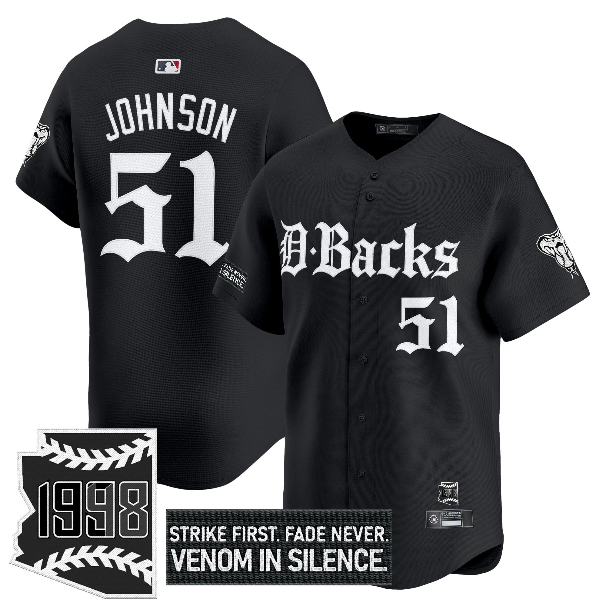 ARI 'Gothic Desert Fang Edition' Vapor Premier Limited Jersey V2 - Stitched