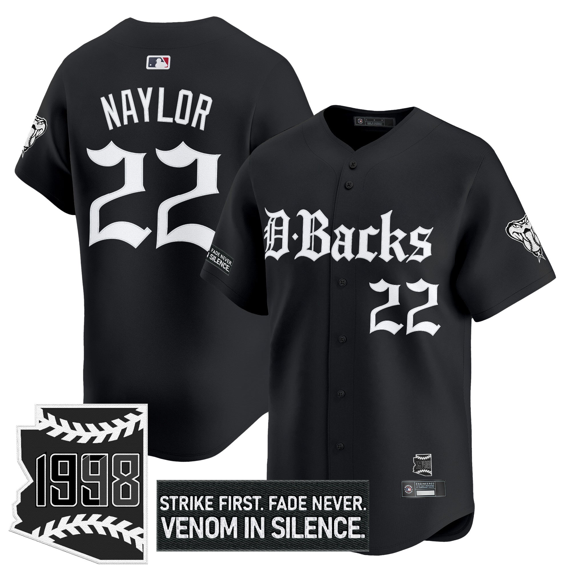 ARI 'Gothic Desert Fang Edition' Vapor Premier Limited Jersey V2 - Stitched