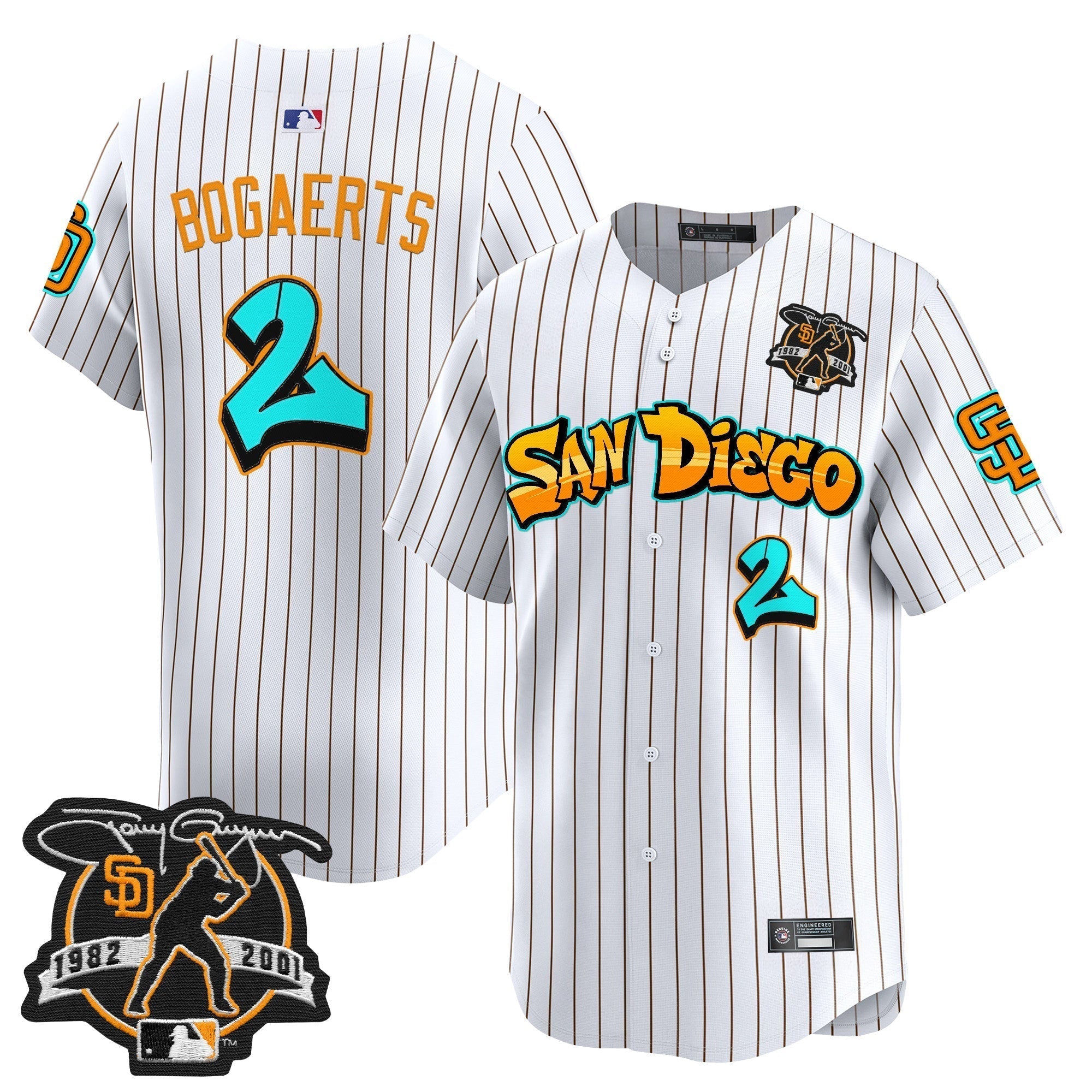 SD 'Graffiti Barrio Edition' Vapor Premier Limited Jersey - Stitched